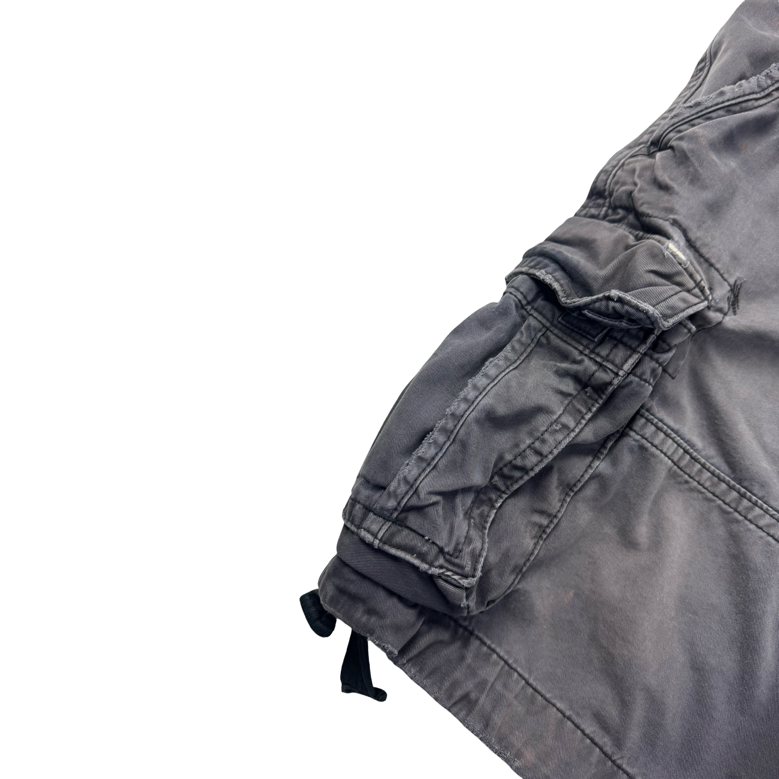Vintage Abercrombie & Fitch Cargo Shorts Faded Navy