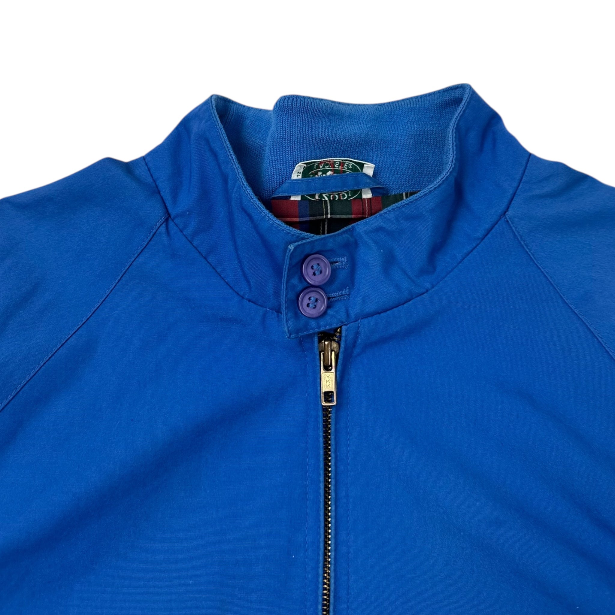 Vintage Izod Lacoste Harrington Jacket Royal