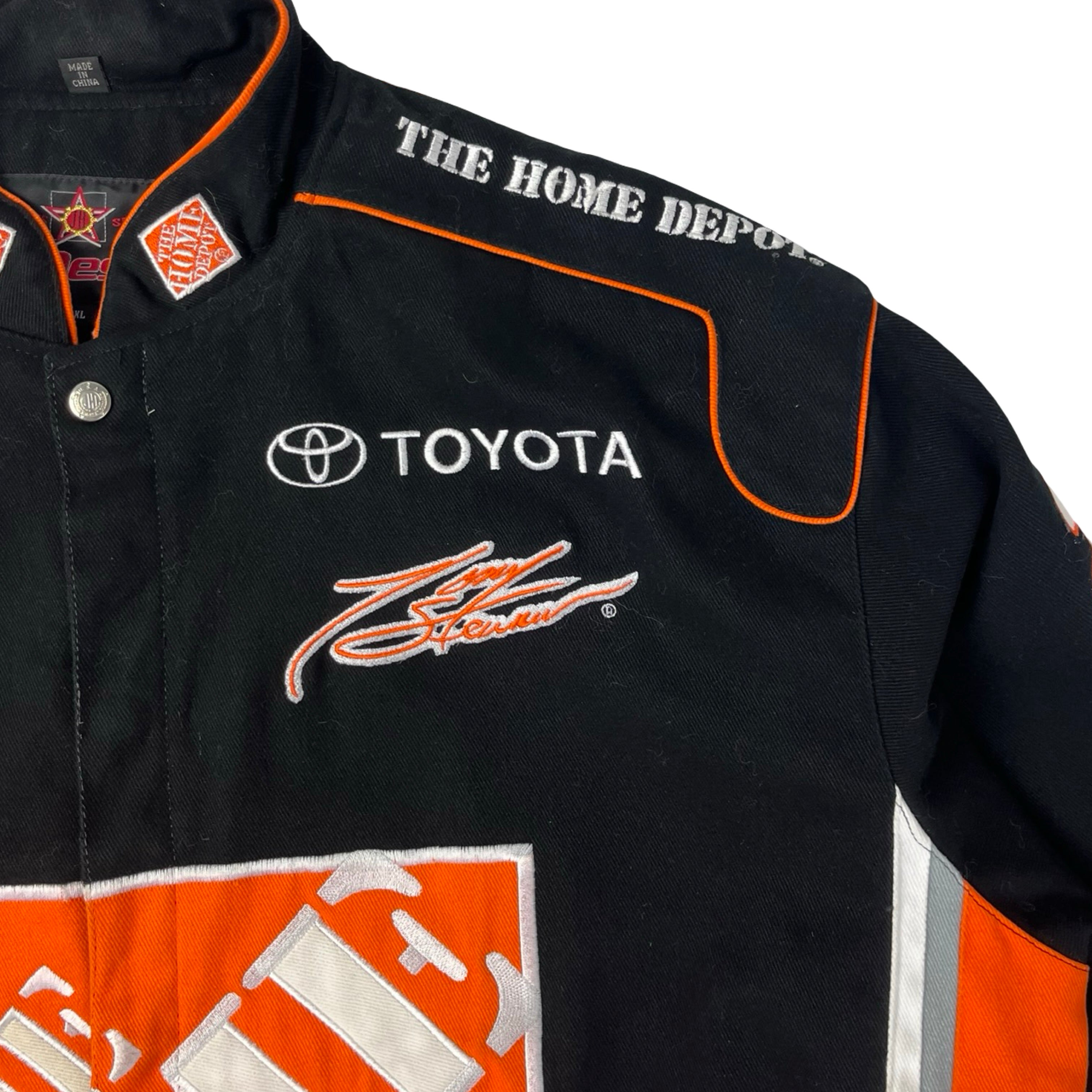 Vintage Tony Stewart Home Depot NASCAR Racing Jacket