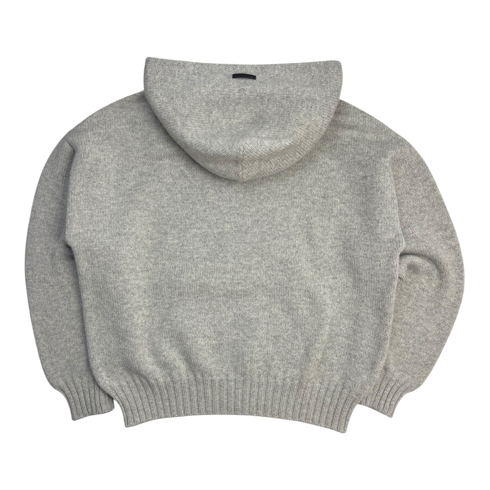 Fear of God Seventh Collection Knit Hoodie Heather Grey
