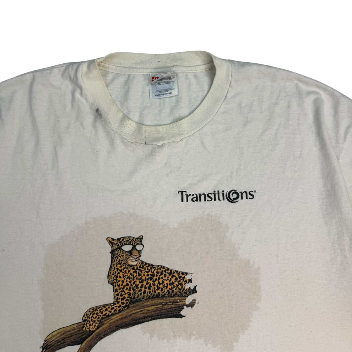 1999 Varilux Transitions Lenses Promotional Tee White