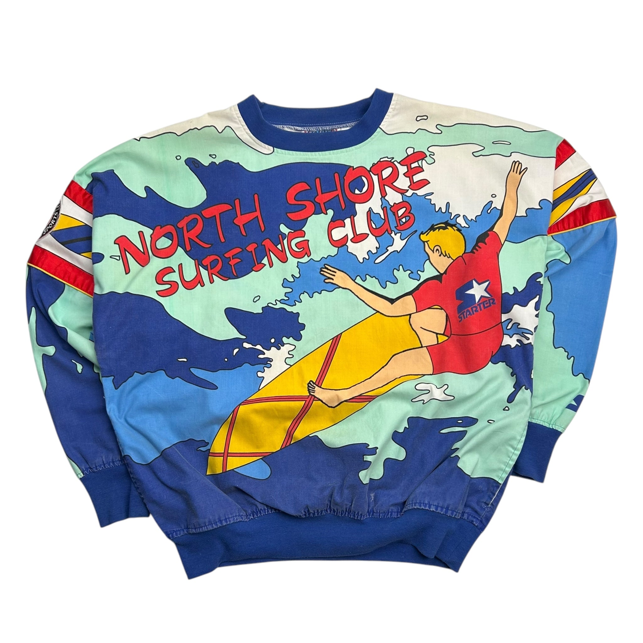 Vintage North Shore Surfing Club Starter AOP Sweater