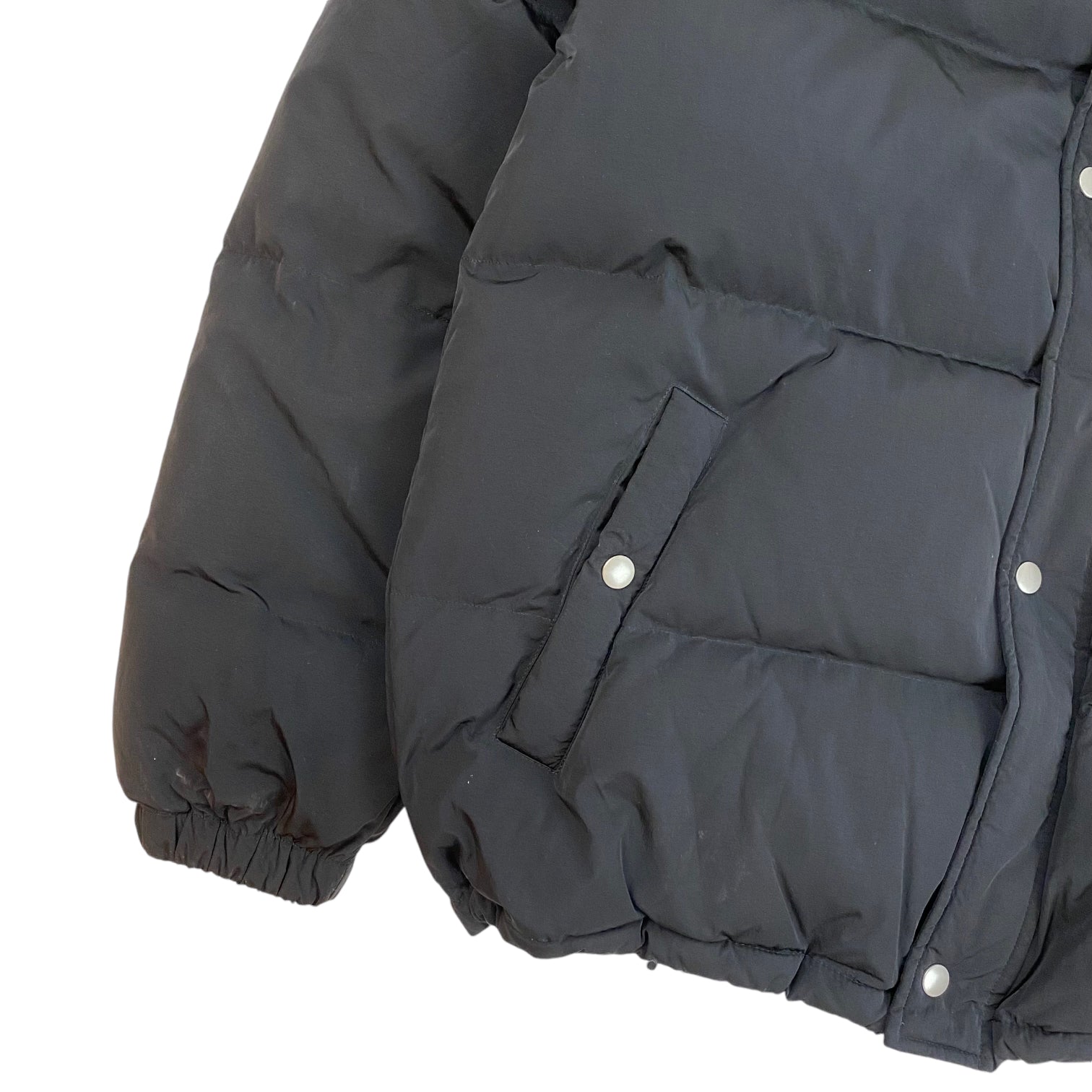 Stüssy Solid Puffer Jacket Black