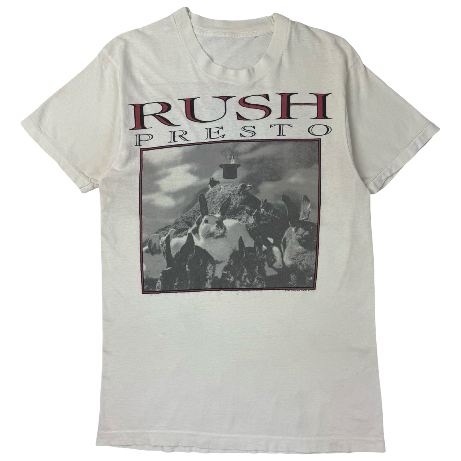 1990 Rush “Presto” Tour T-Shirt
