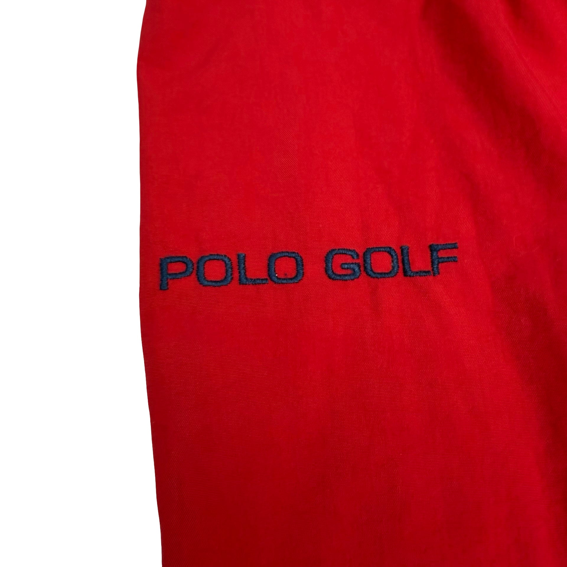 Vintage Polo Ralph Lauren Golf Pullover Red