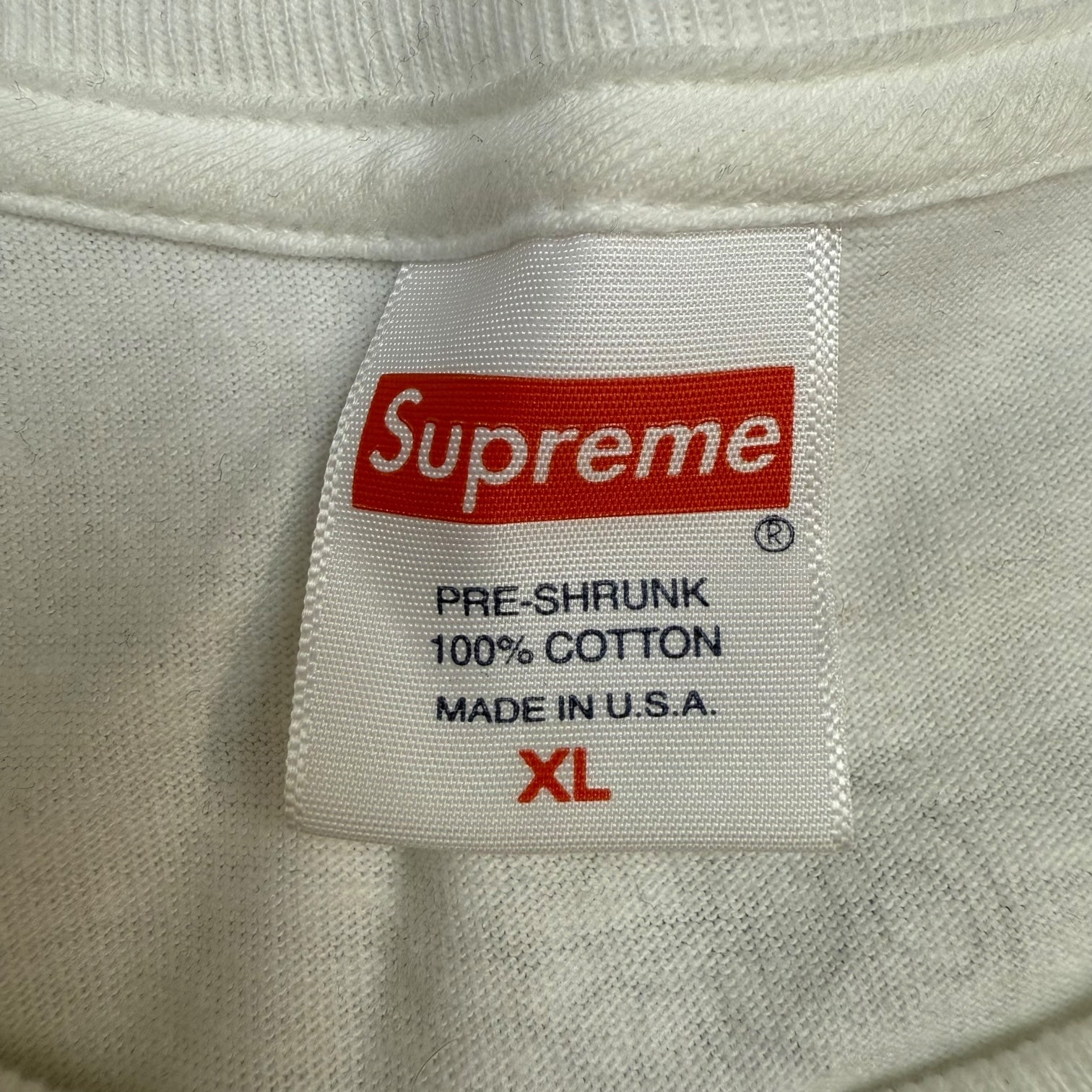 Supreme Takashi Murakami Covid-19 Relief Box Logo Tee White
