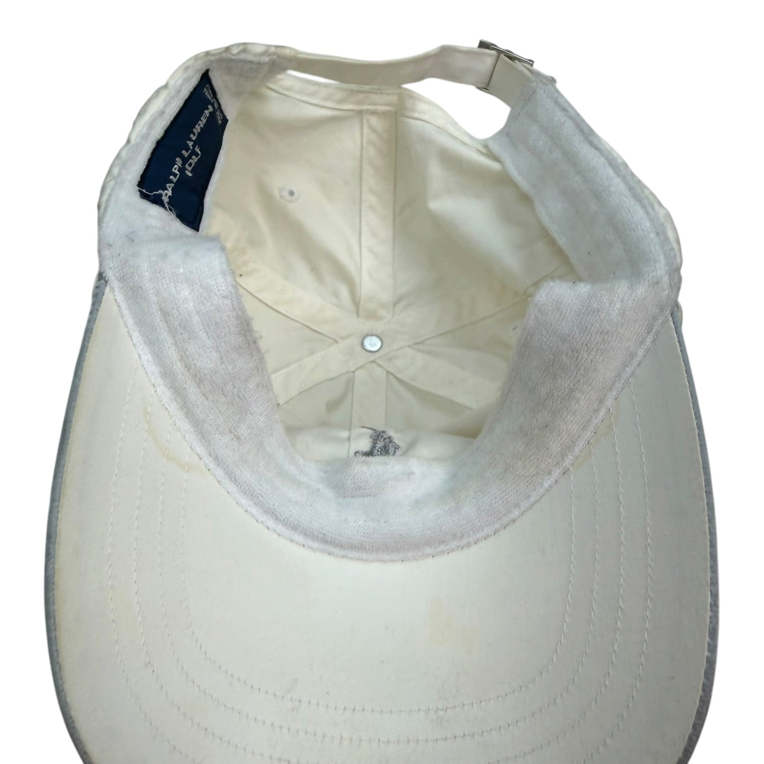 Vintage Ralph Lauren Golf Hat White