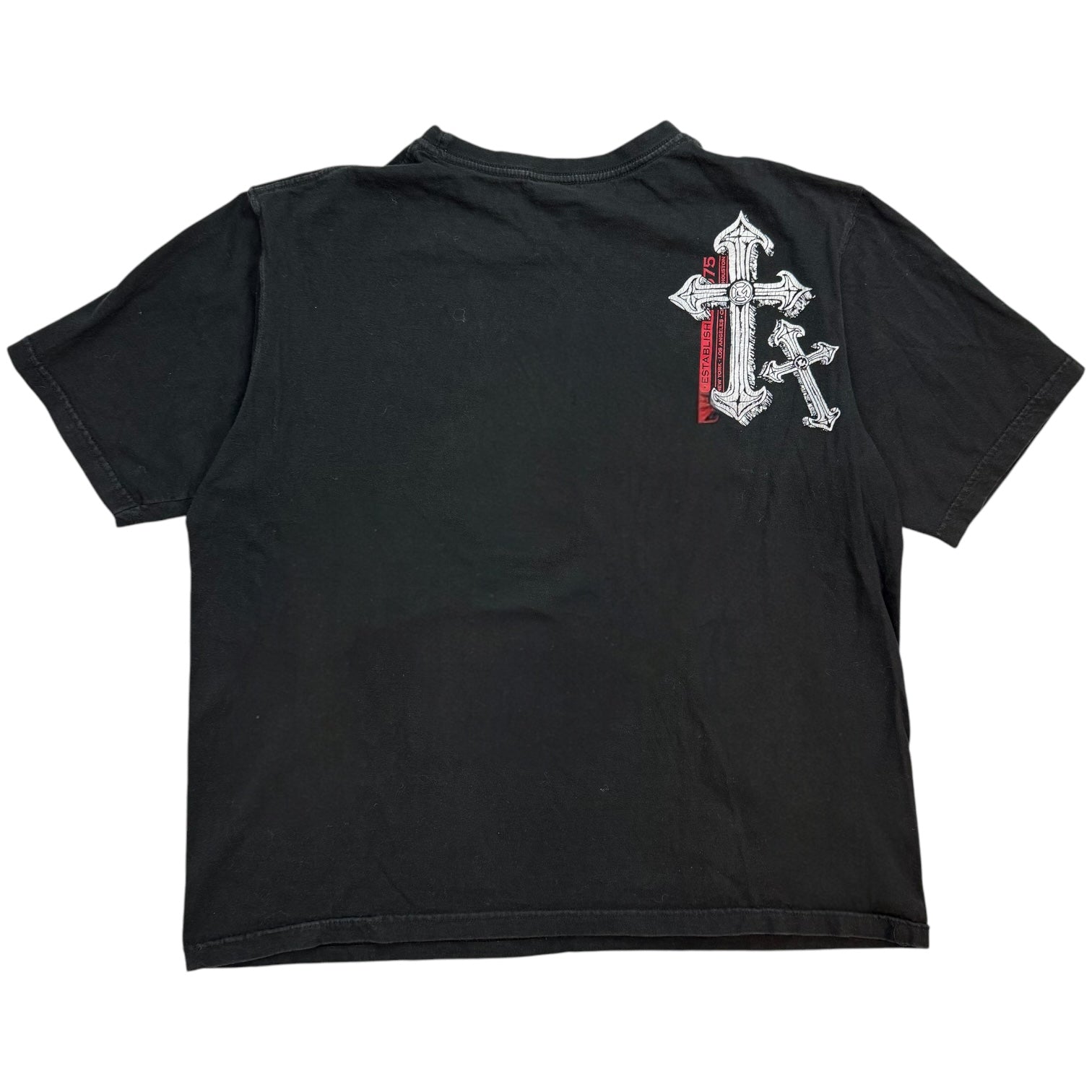 Vintage Y2K G-Unit Cross Tee Black