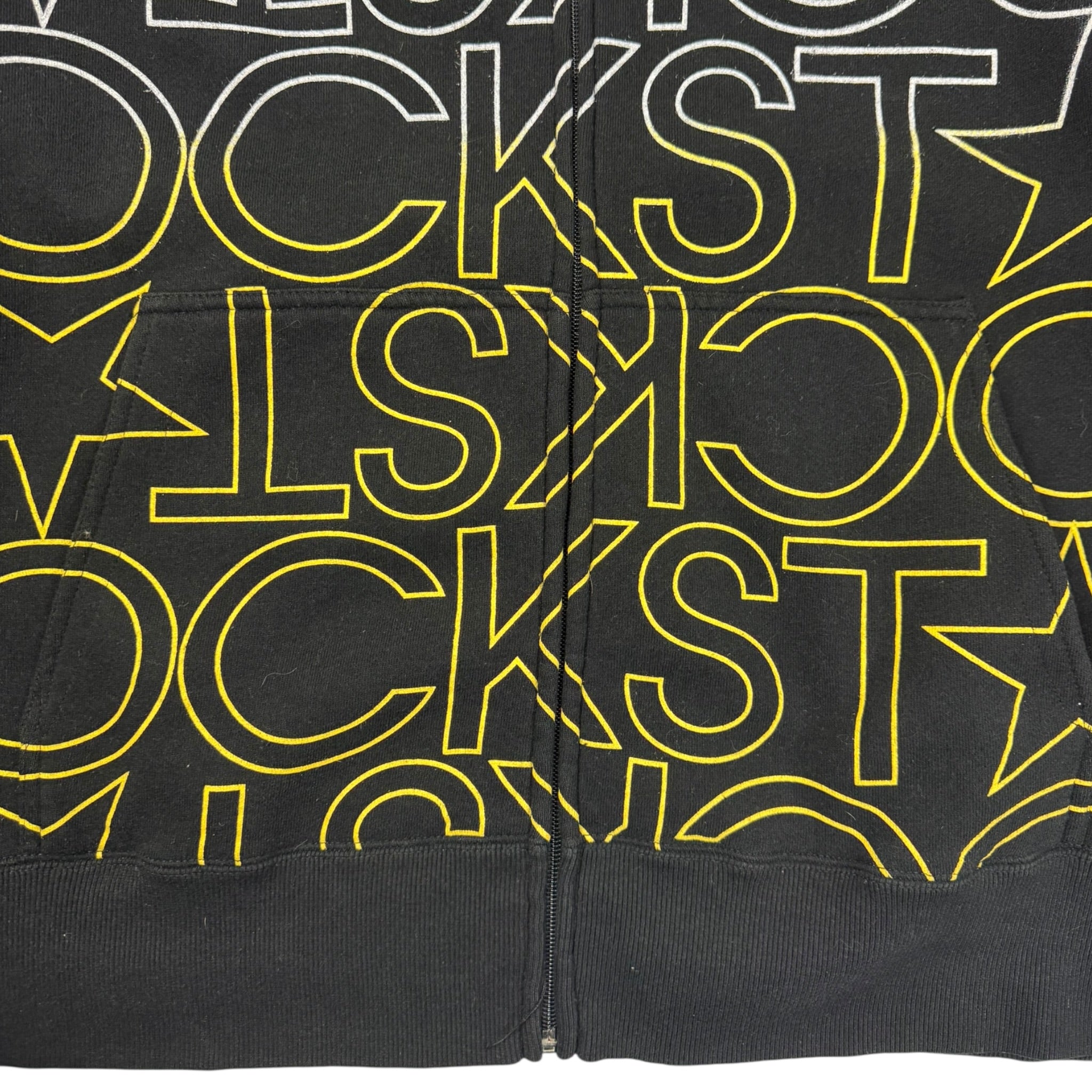 Y2K Rockstar Energy All Over Print Zip Up Hoodie