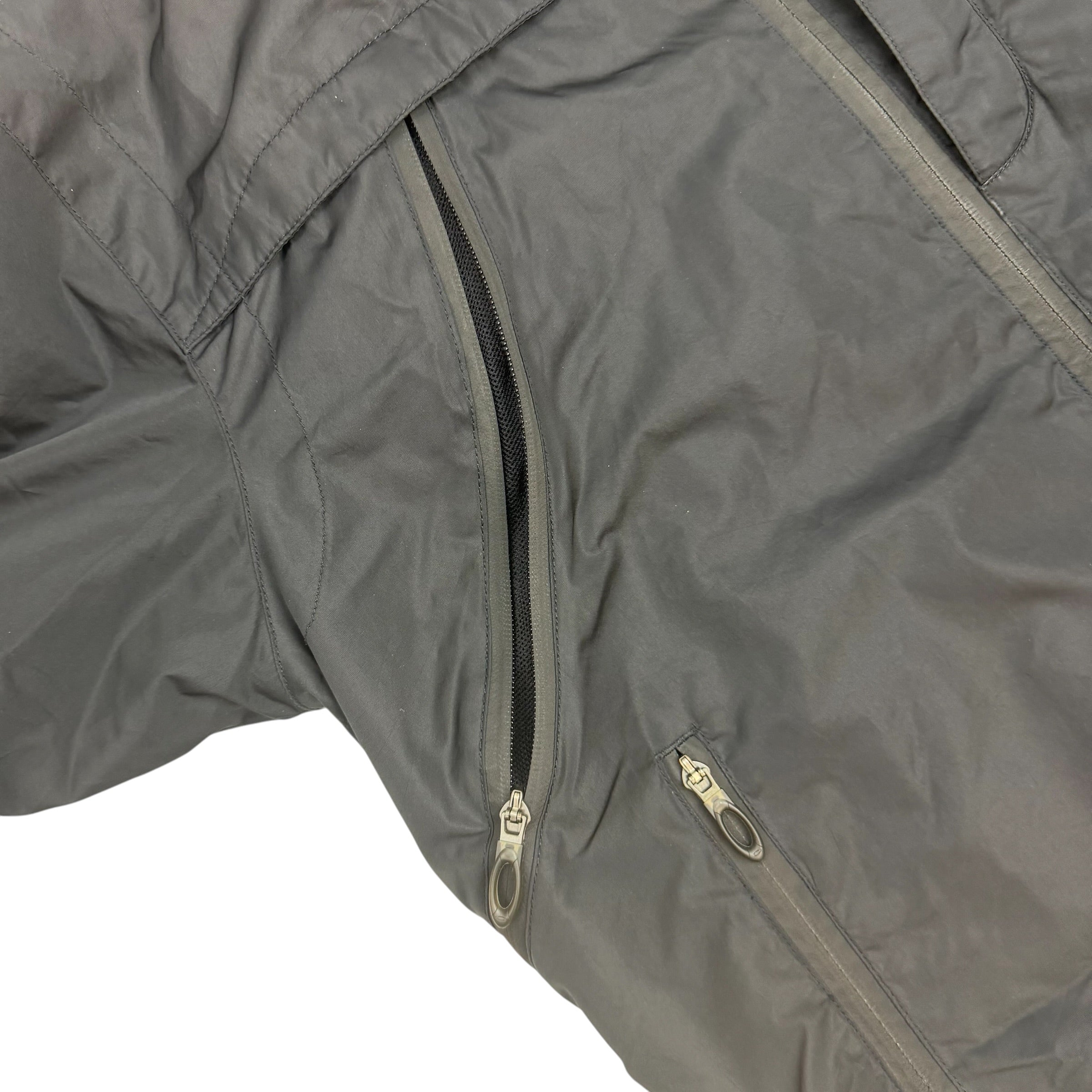 Vintage Oakley Software Technical Jacket Black
