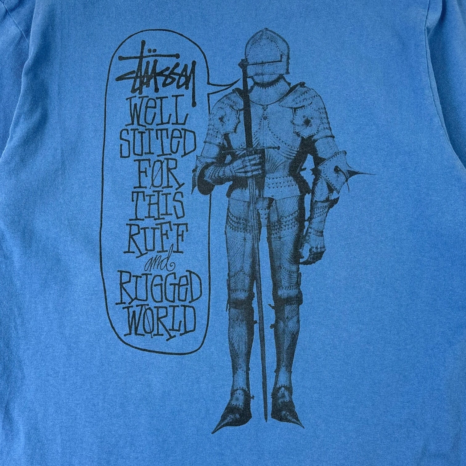 Stussy Well Suited T-Shirt Blue