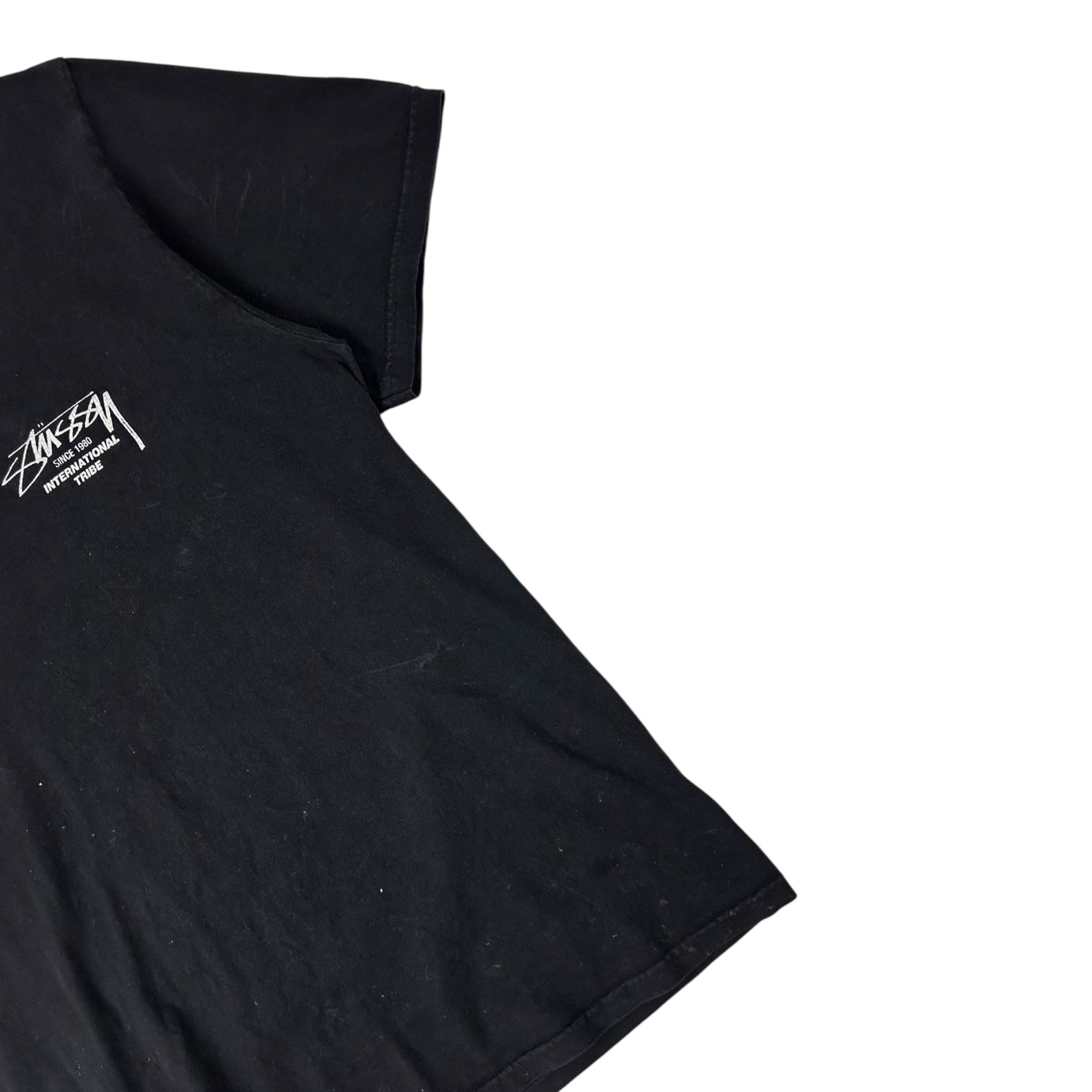 Stussy Beat Sounds Pigment Dyed T-Shirt Black
