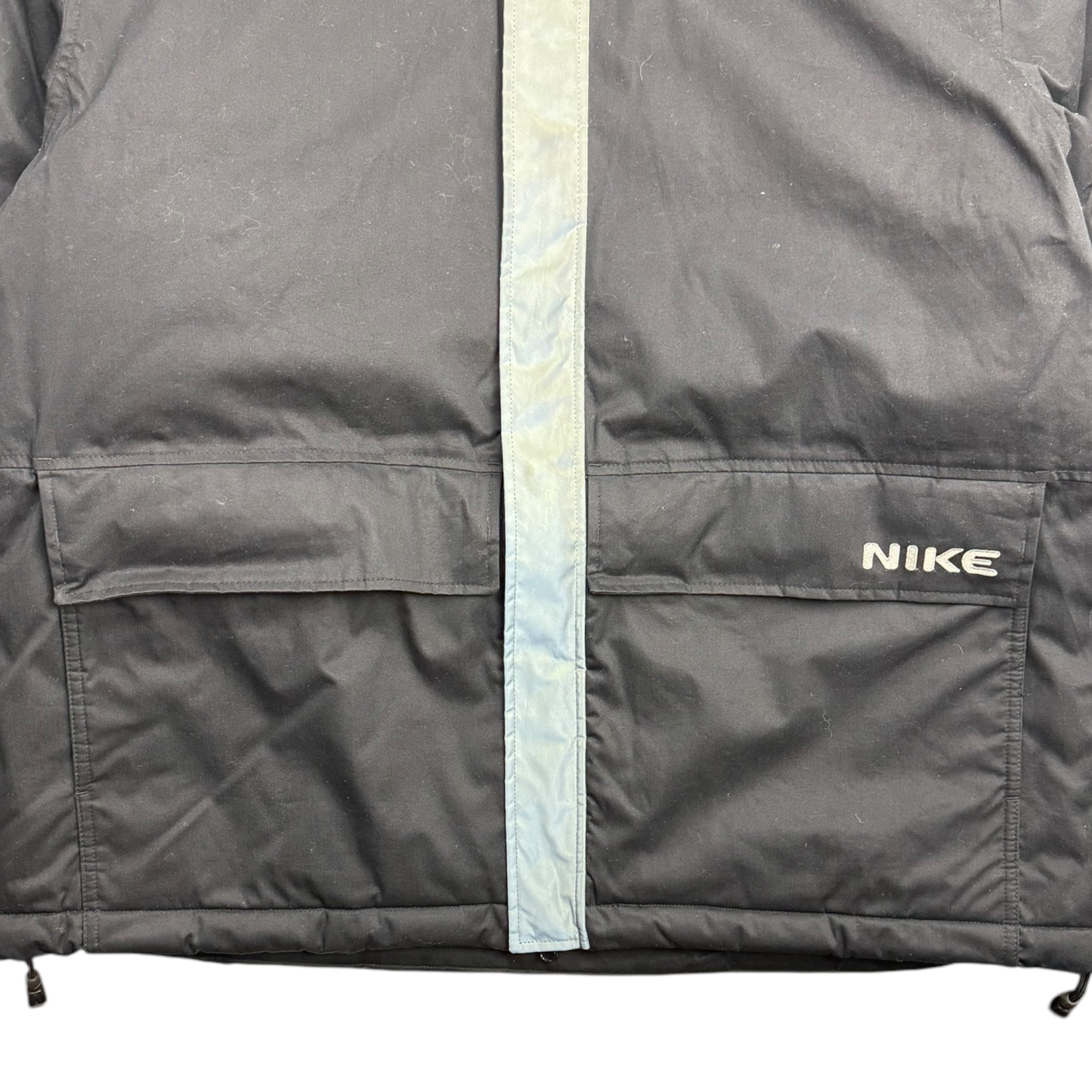 Vintage Nike Reflective Snow Jacket Black