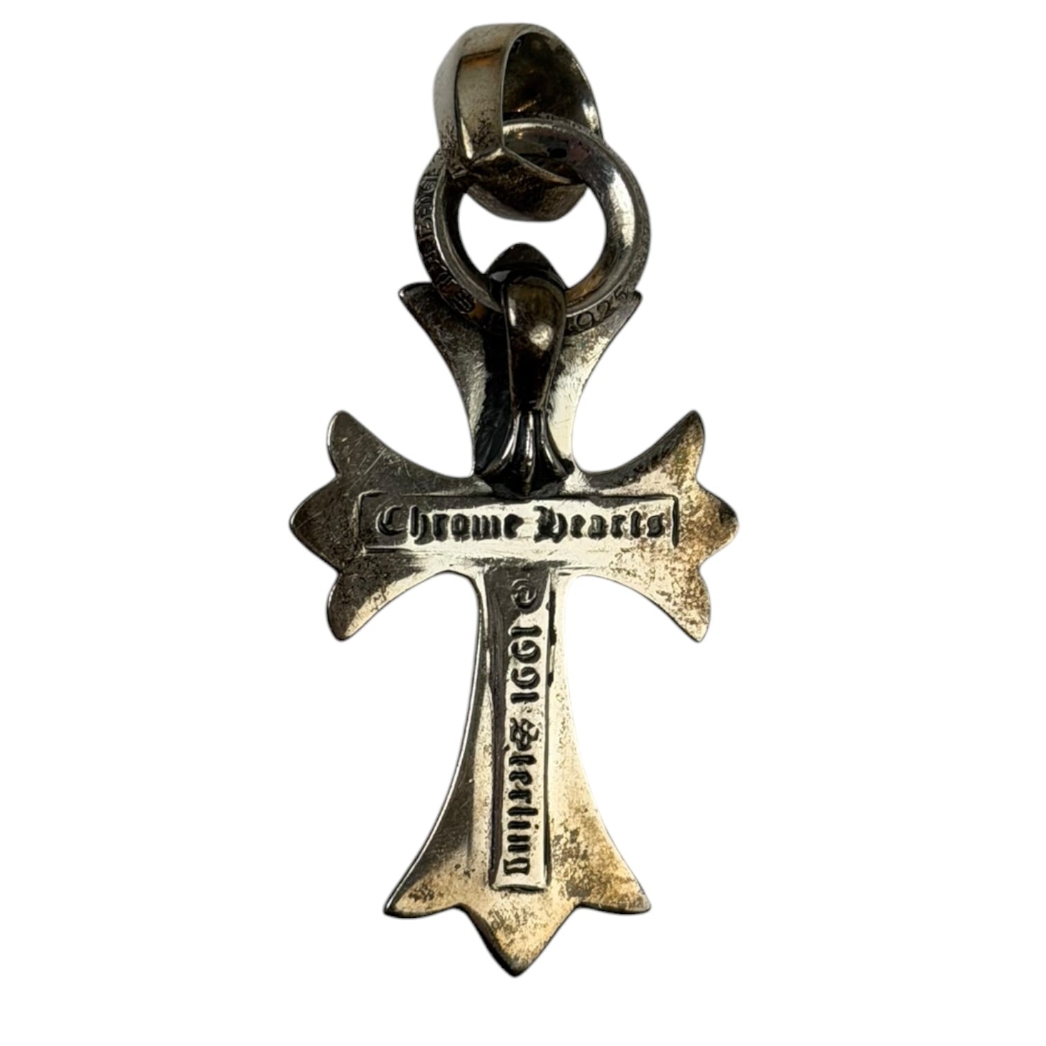Chrome Hearts Cross Pendant & Paper Chain