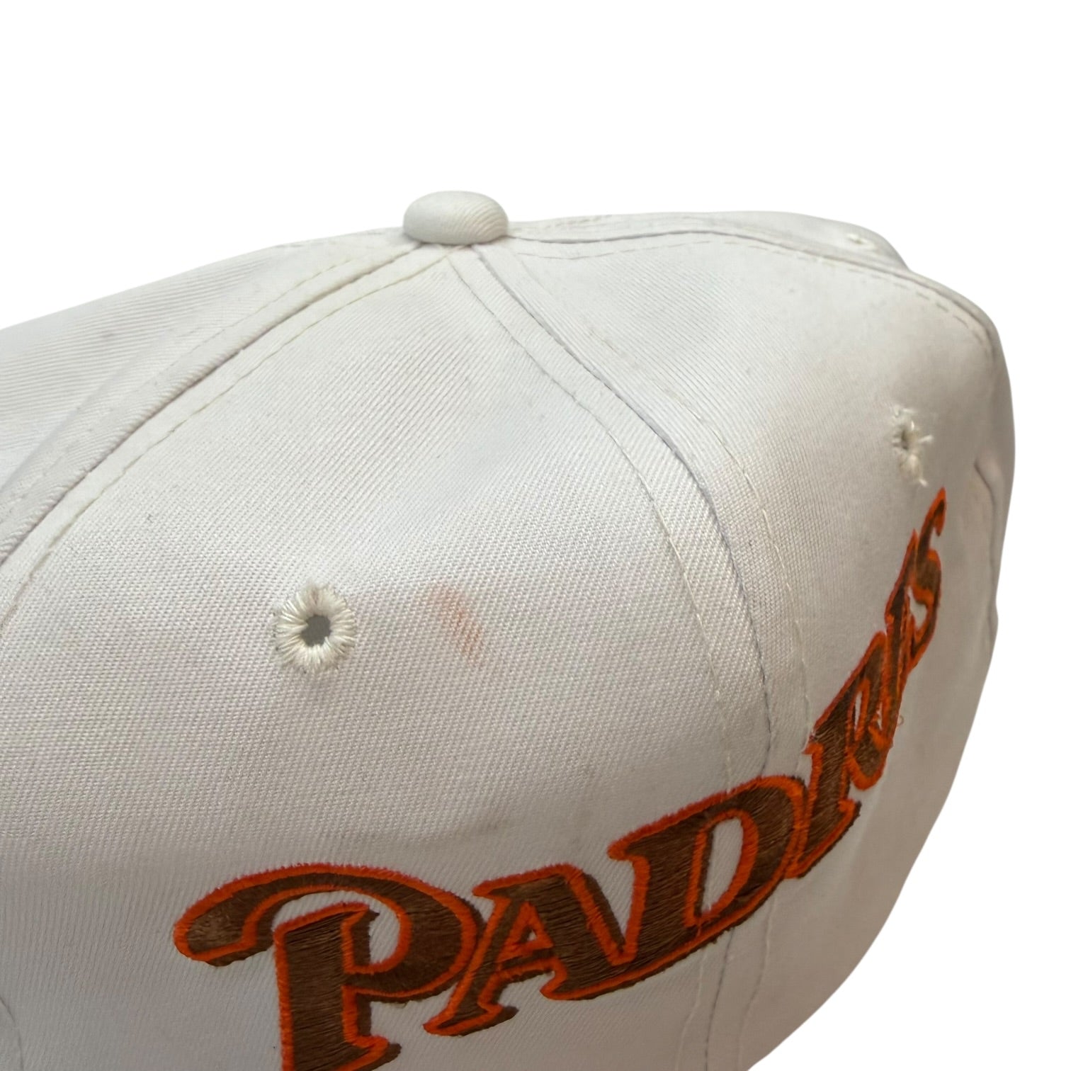 Vintage Sport Specialties San Diego Padres Hat White