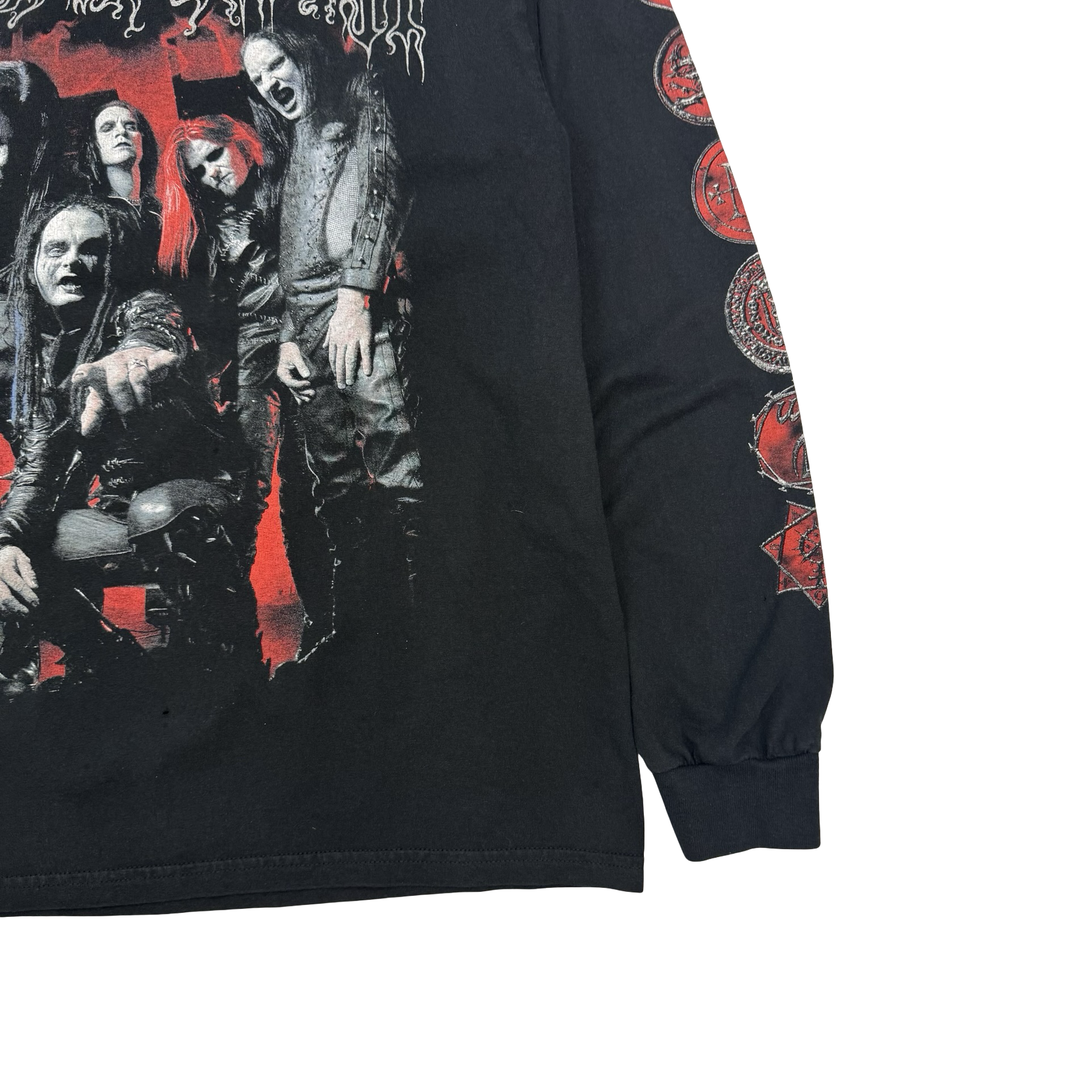 2004 Cradle Of Filth ‘Swansongs For A Nation’ L/S Tour Tee Black
