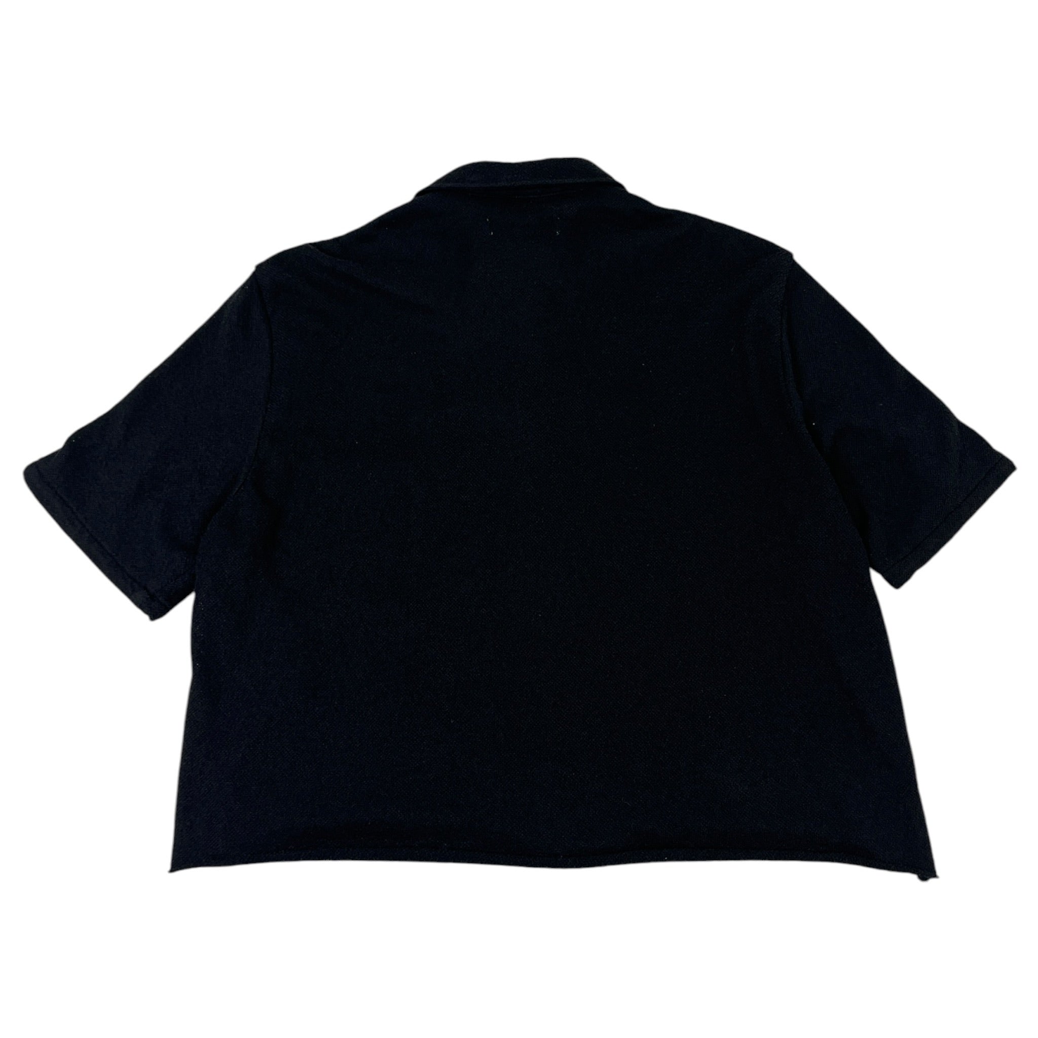 Our Legacy Box Shirt Short-Sleeve Black Boucle