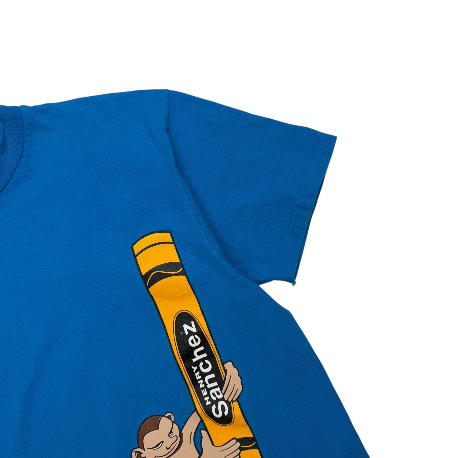 Vintage Henry Sanchez Crayon Tee Blue