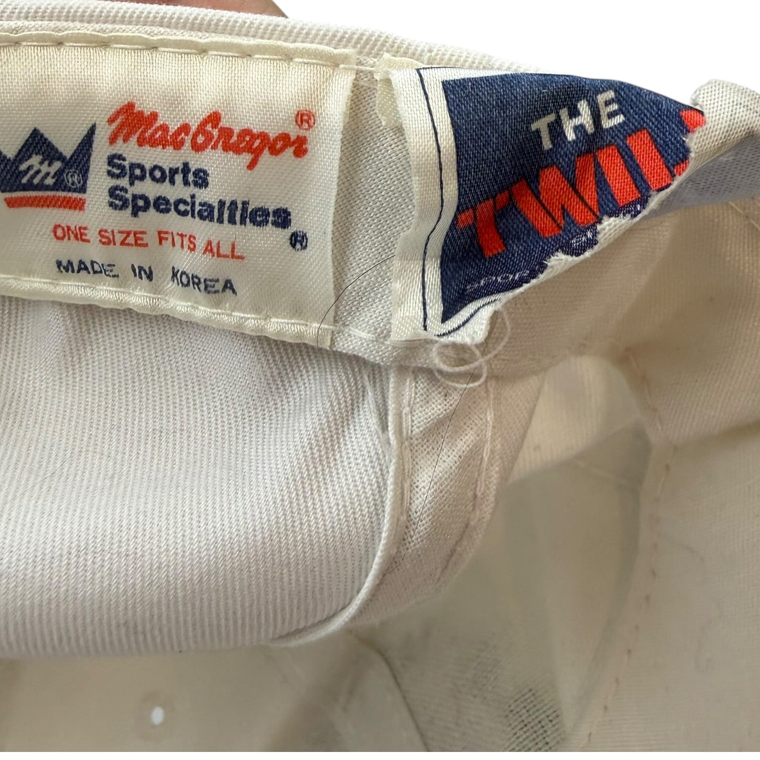 1987 Oakland A’s All Star Game Hat White