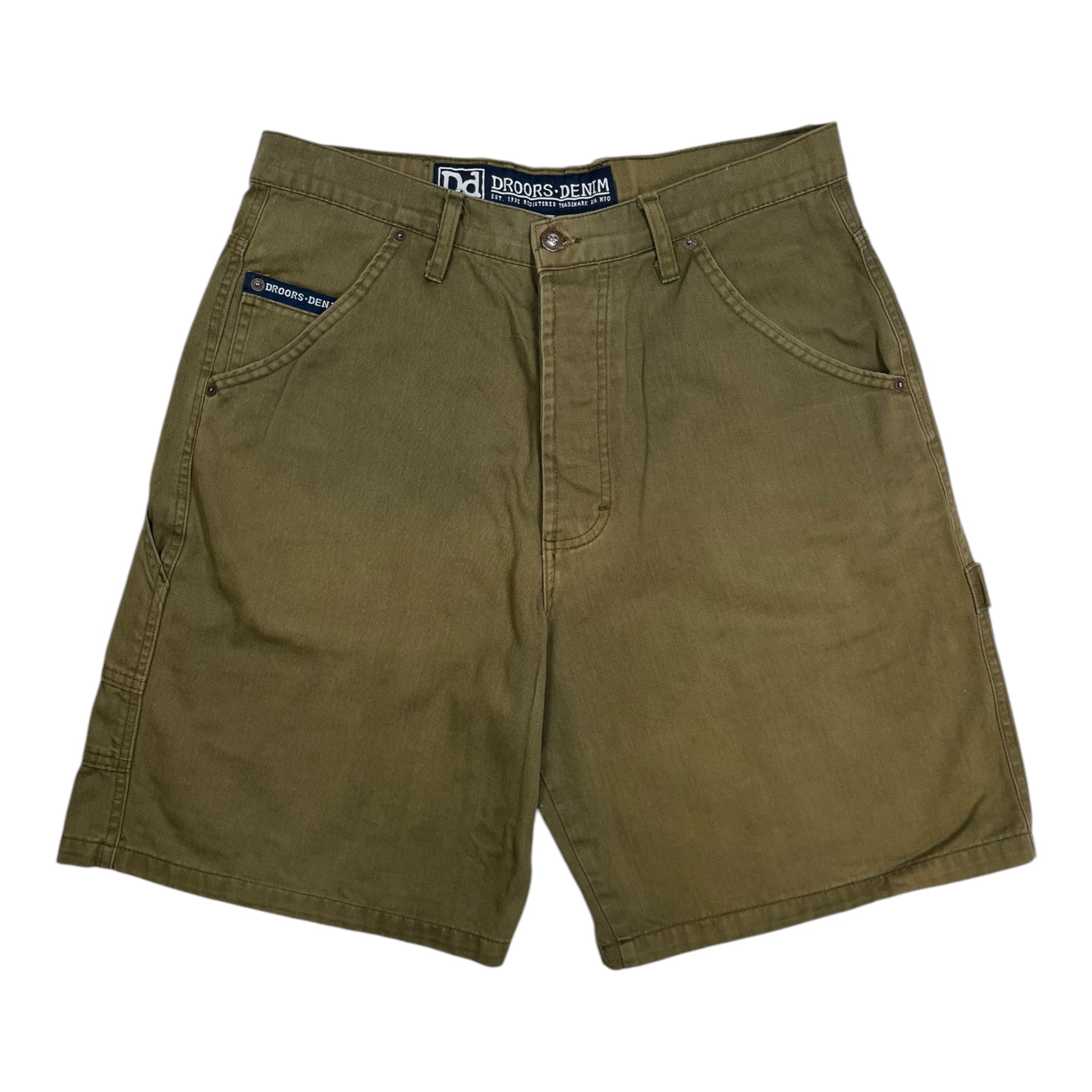Vintage Droors Olive Carpenter Shorts