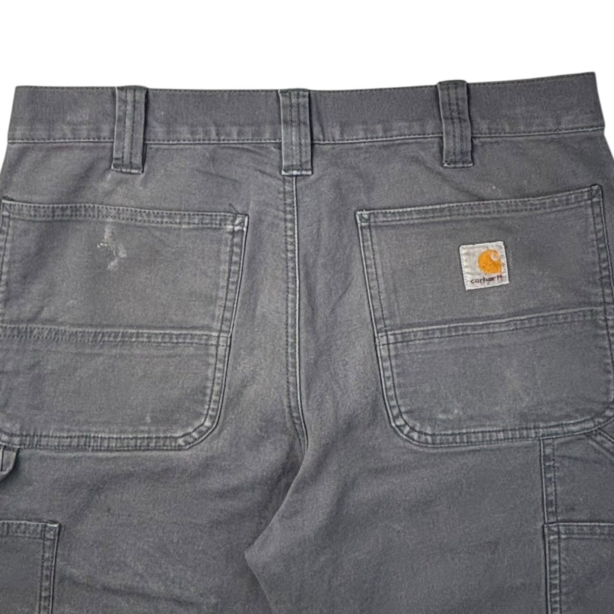 Vintage Carhartt Carpenter Shorts Grey