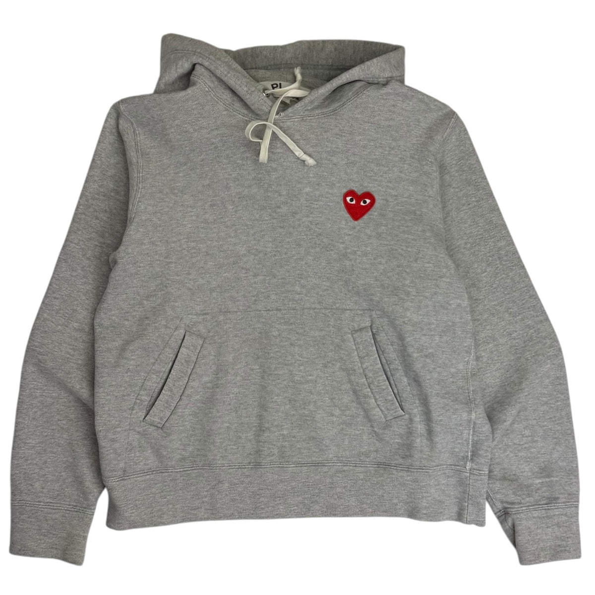 (W) Comme des Garçons PLAY Pullover Hoodie Grey