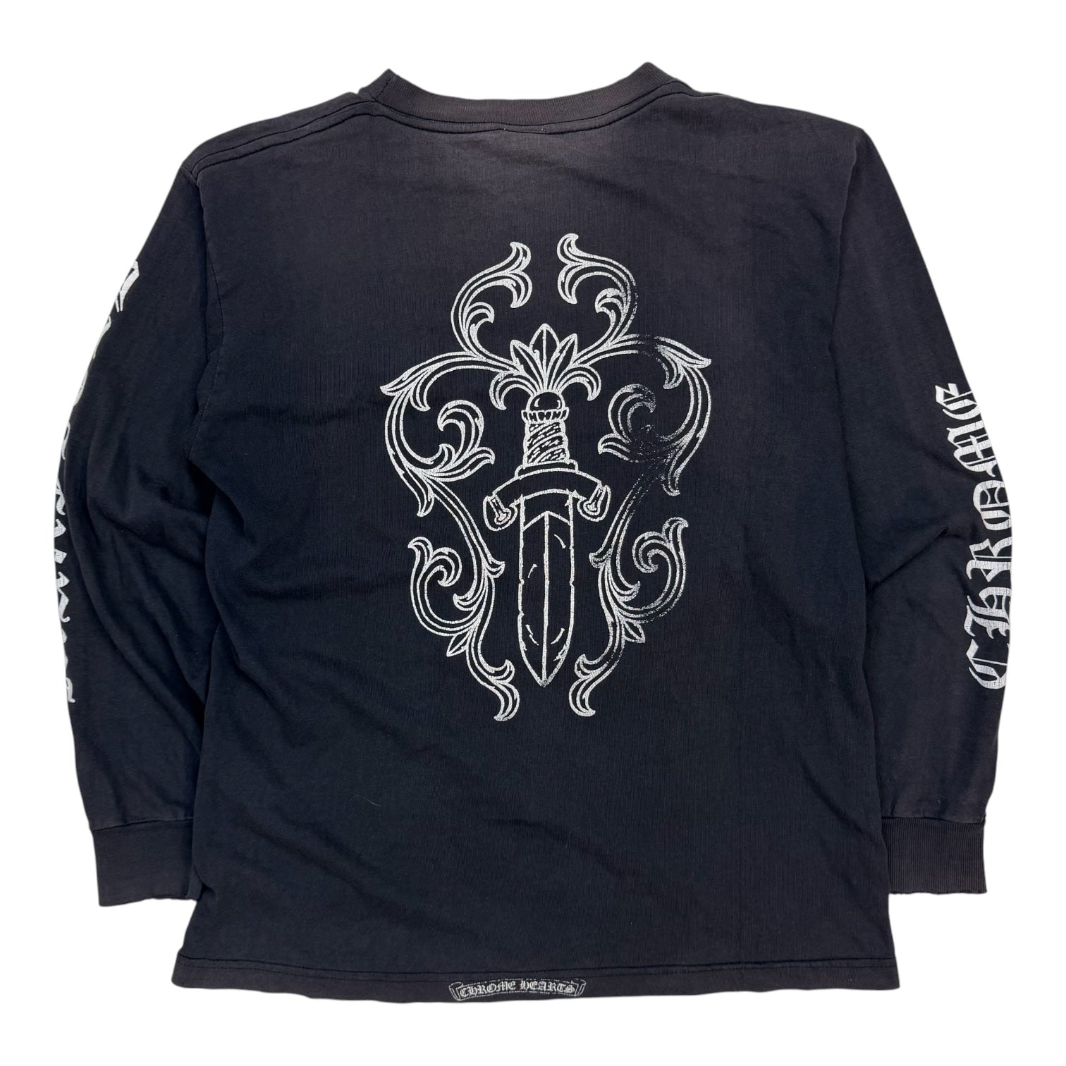 Vintage Chrome Hearts at Maxfield Los Angeles L/S Tee Black
