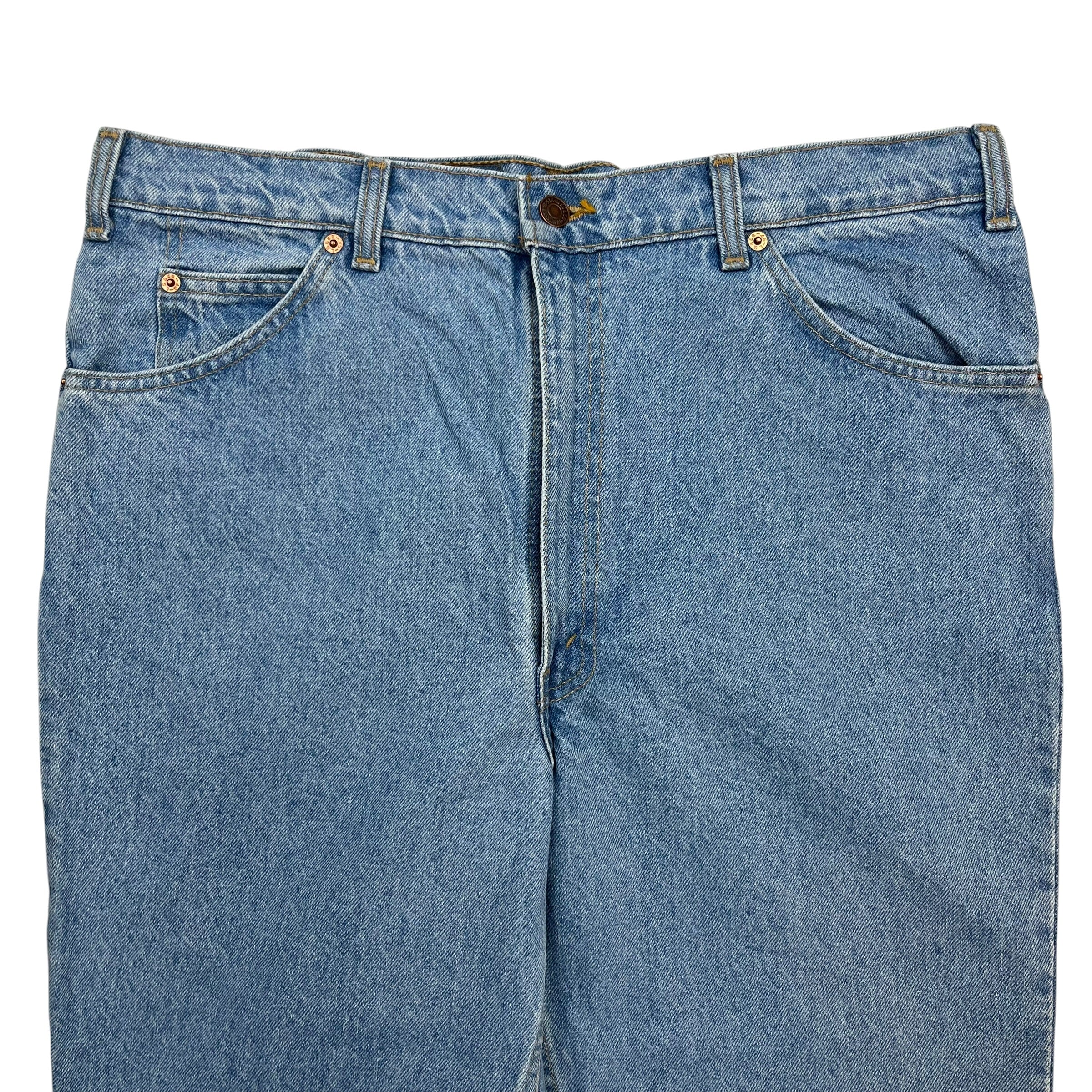 Vintage Levis Orange Tab 619 Denim Light Wash