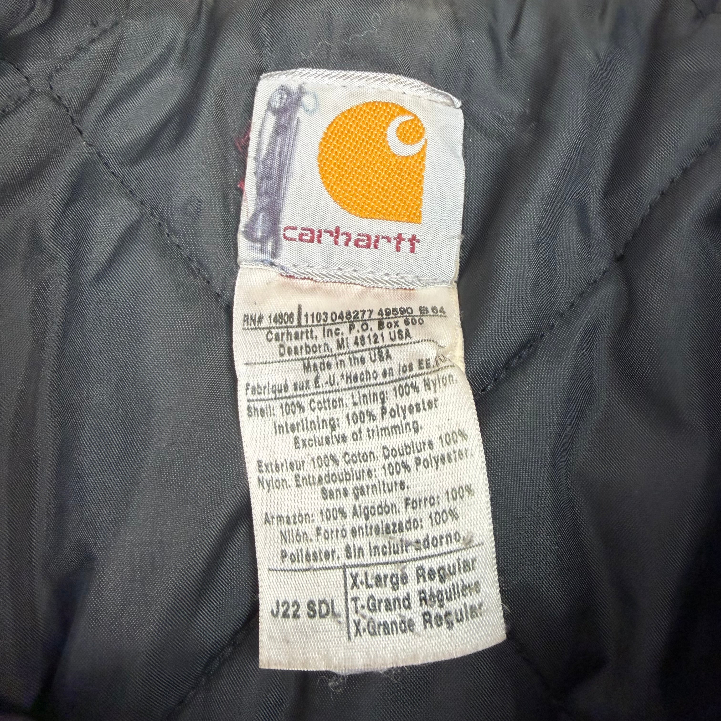Vintage Carhartt Arctic Traditional Jacket Tan