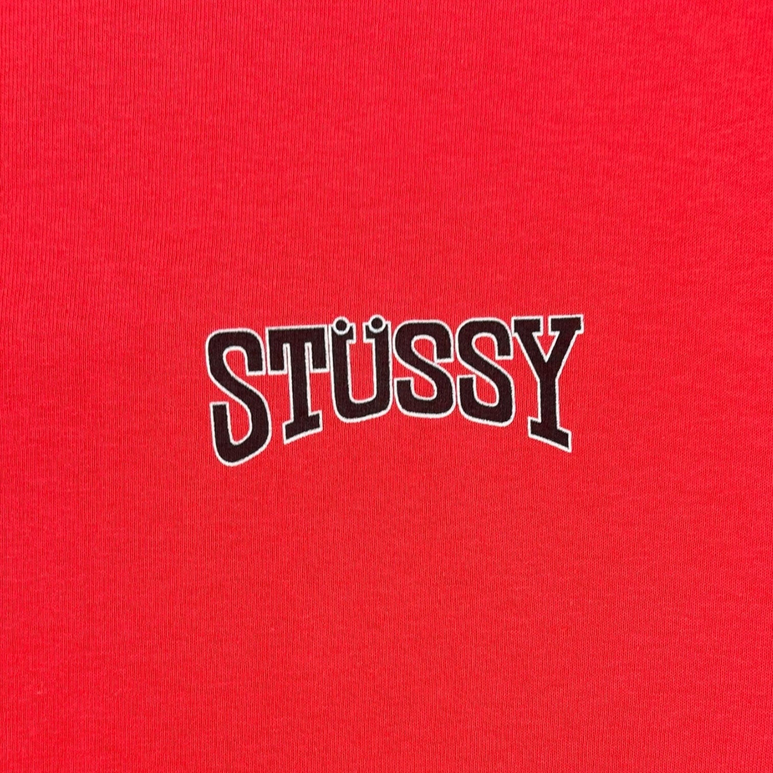 Stussy Tough Tread T-Shirt Cayenne Red