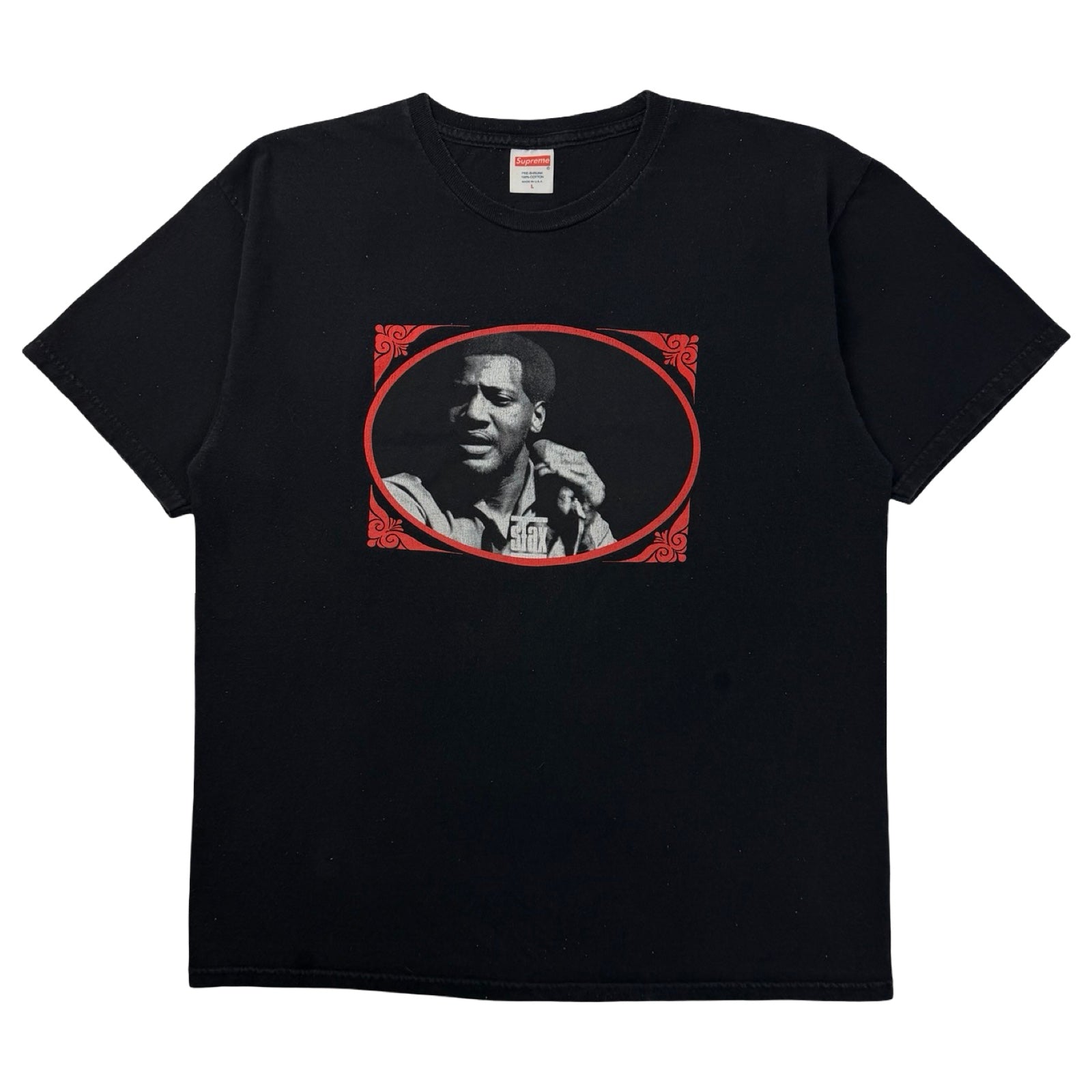 Supreme x Stax Records Otis Redding T-Shirt Black
