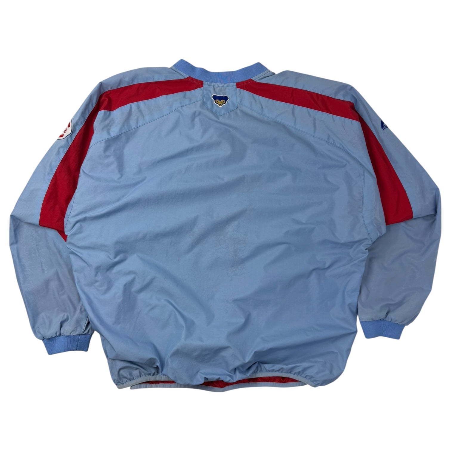 Vintage Chicago Cubs Warm Up Jacket Blue/Red