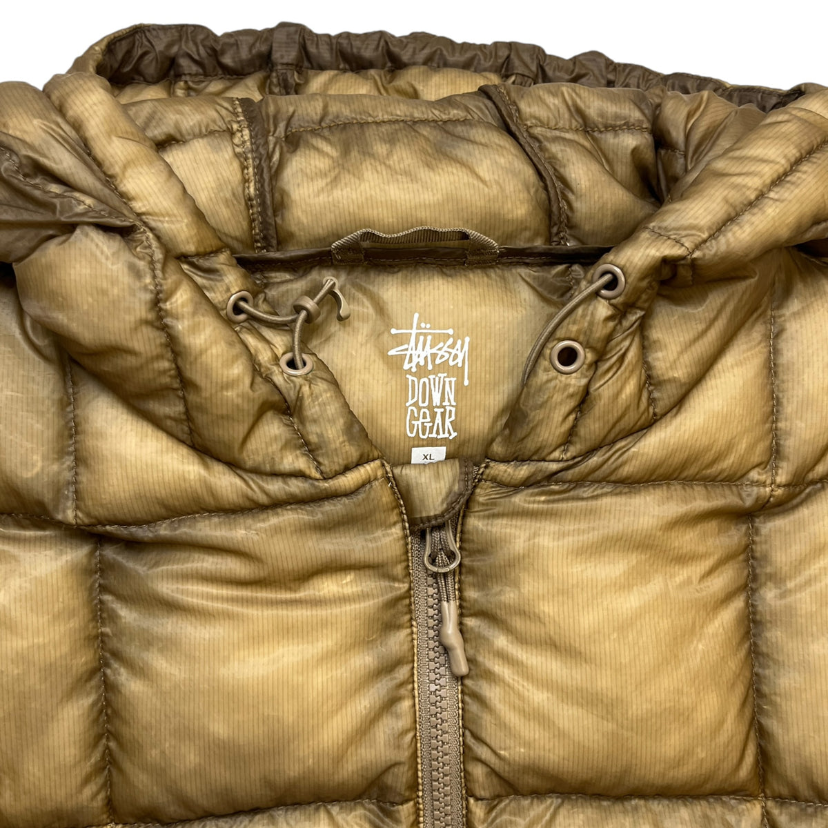 Stussy Midweight Hooded Puffer Olive