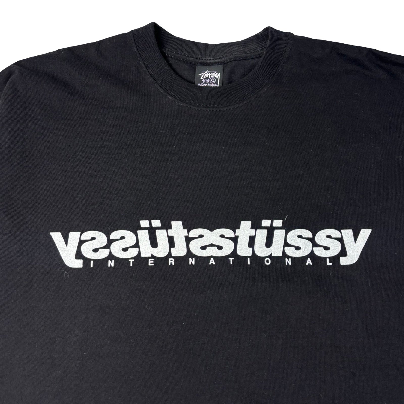 Stussy Mirror L/S Tee Black