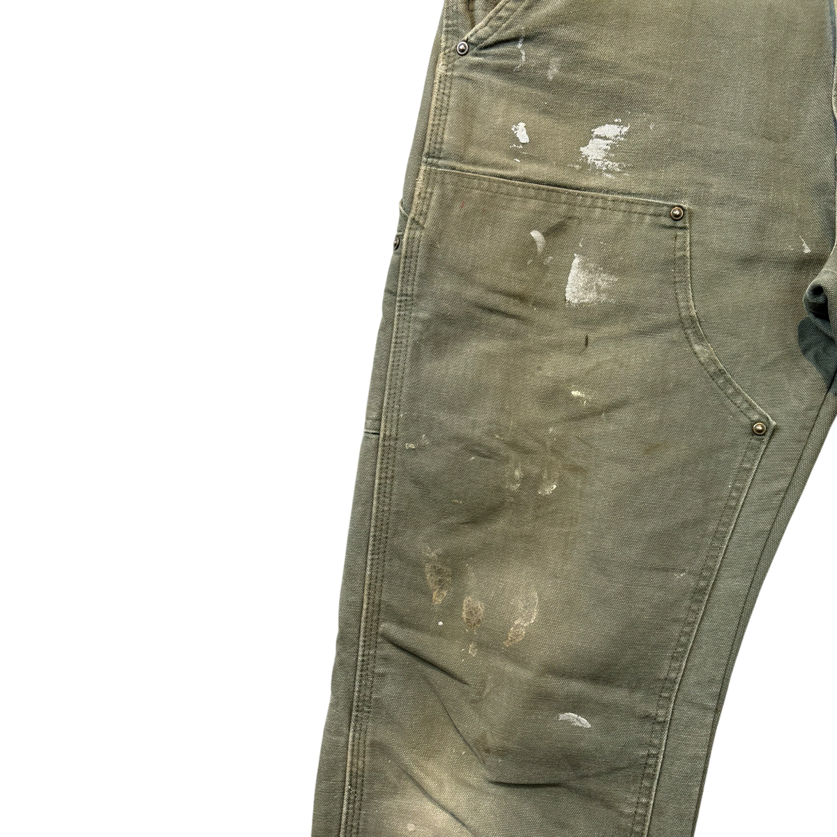 Carhartt Double Knees Pants Green