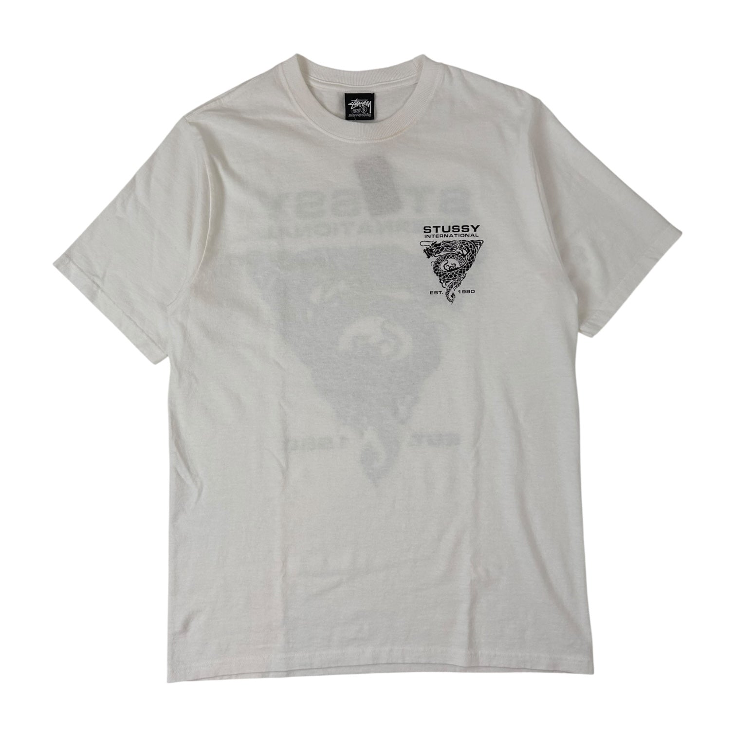 Stussy Dragon T-Shirt White