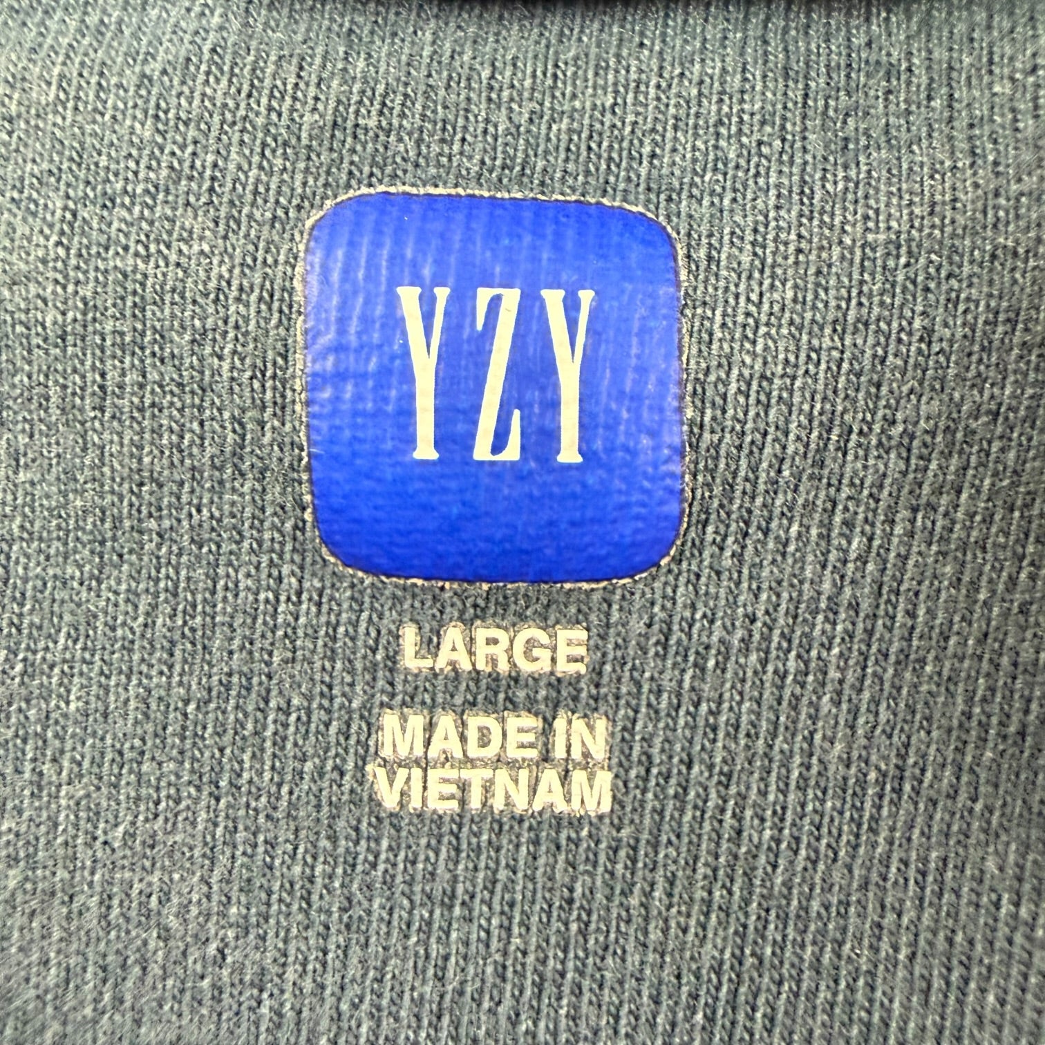 Yeezy Gap Dove 3/4 Sleeve Tee Dark Blue