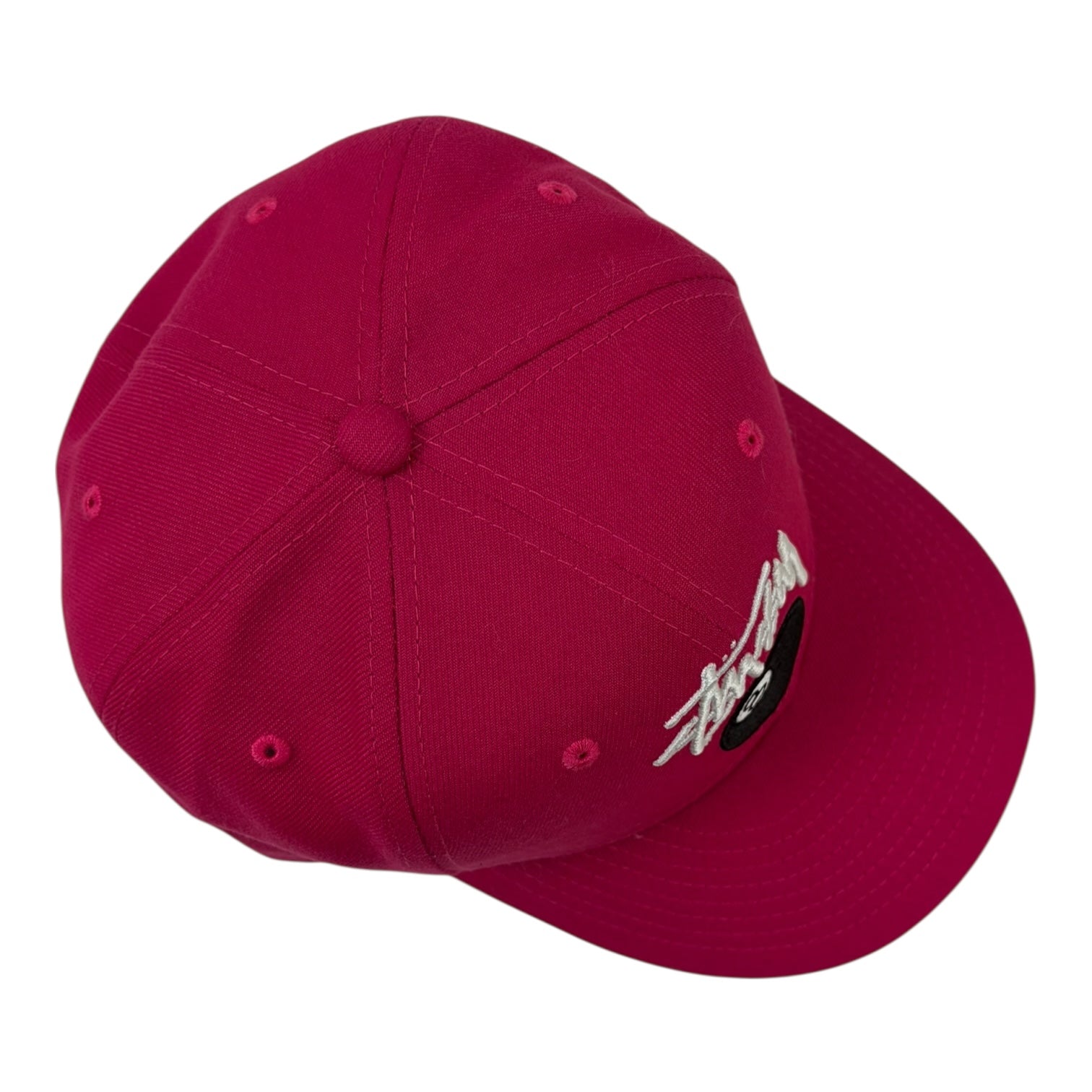 Stussy NewEra 8-Ball Fitted Hat Pink