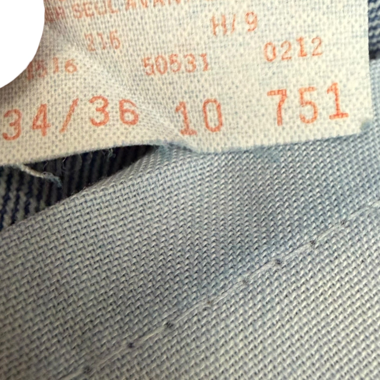 Vintage Levi’s 531 Light Wash