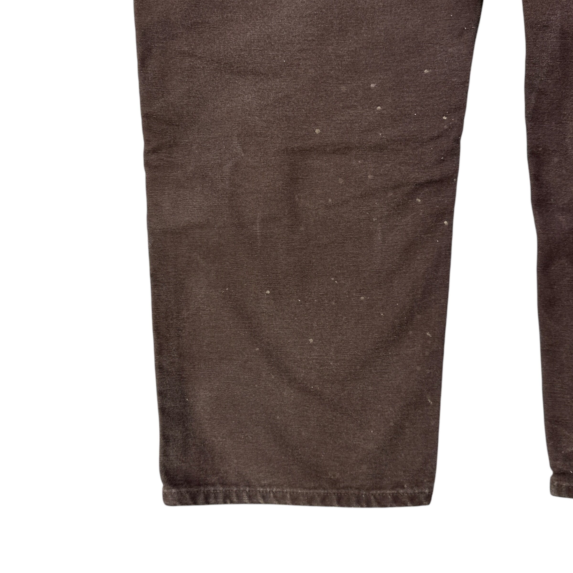 Vintage Carhartt Double Knees Pants Brown