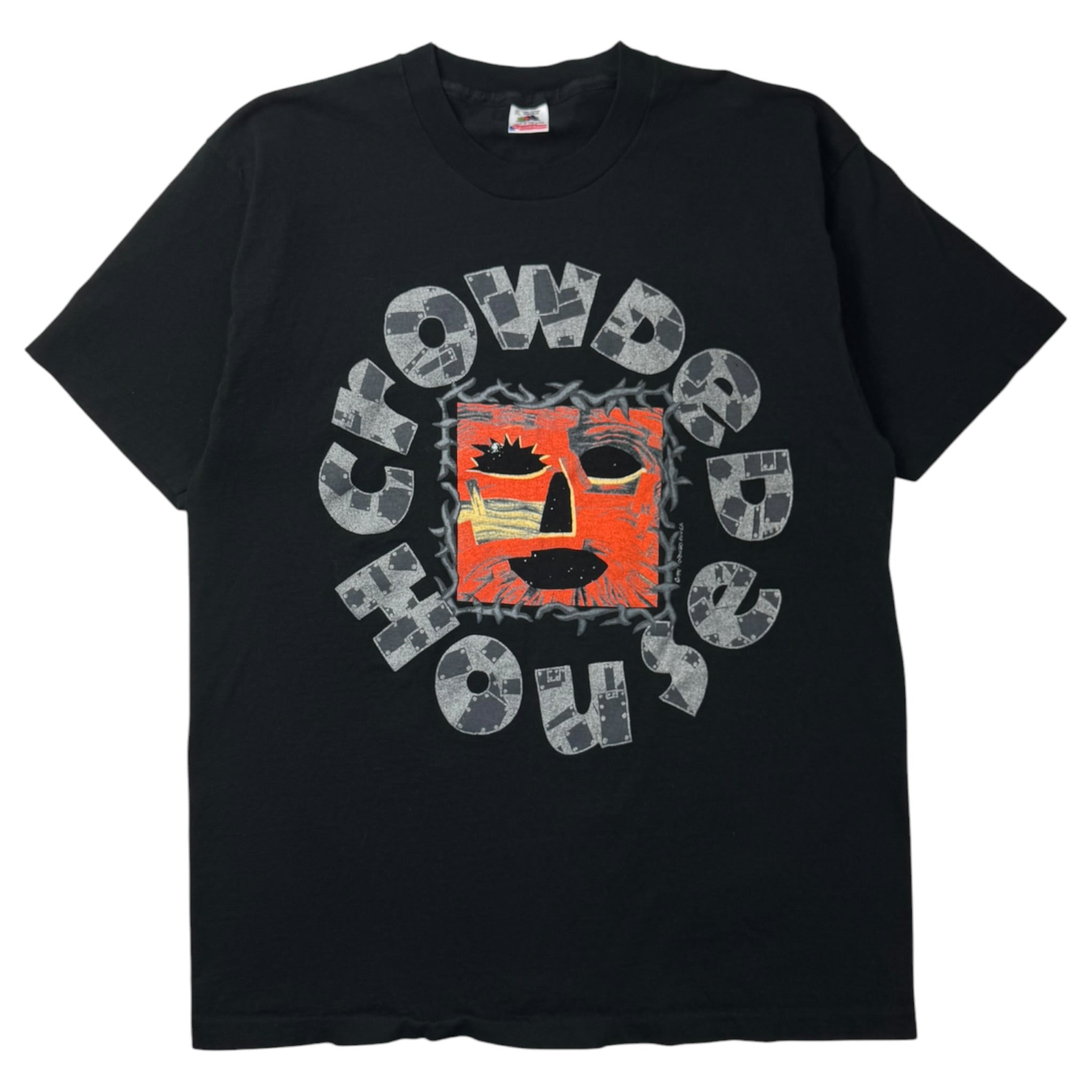 1991 Crowded House Canadian Band T-Shirt