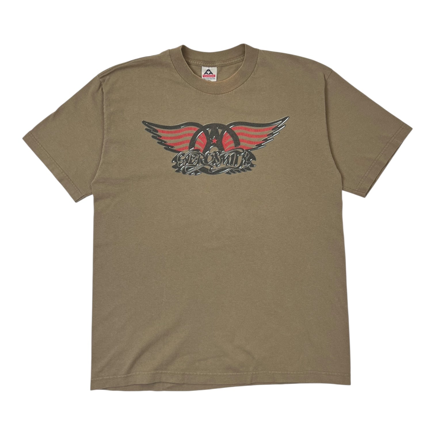 Vintage 1999 Aerosmith “Nothing Can Stop This Rock” World Tour T-Shirt Olive