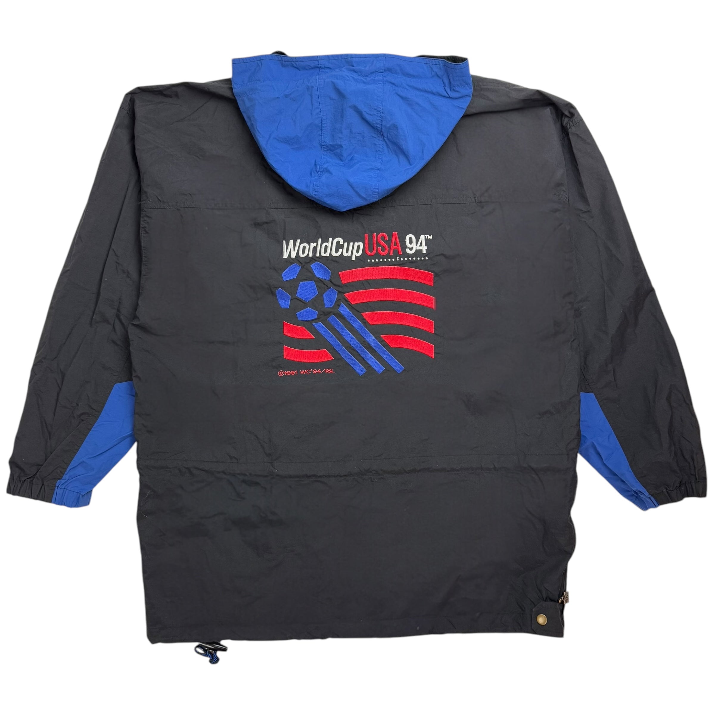 1994 USA World Cup Sideline Jacket Black/Blue