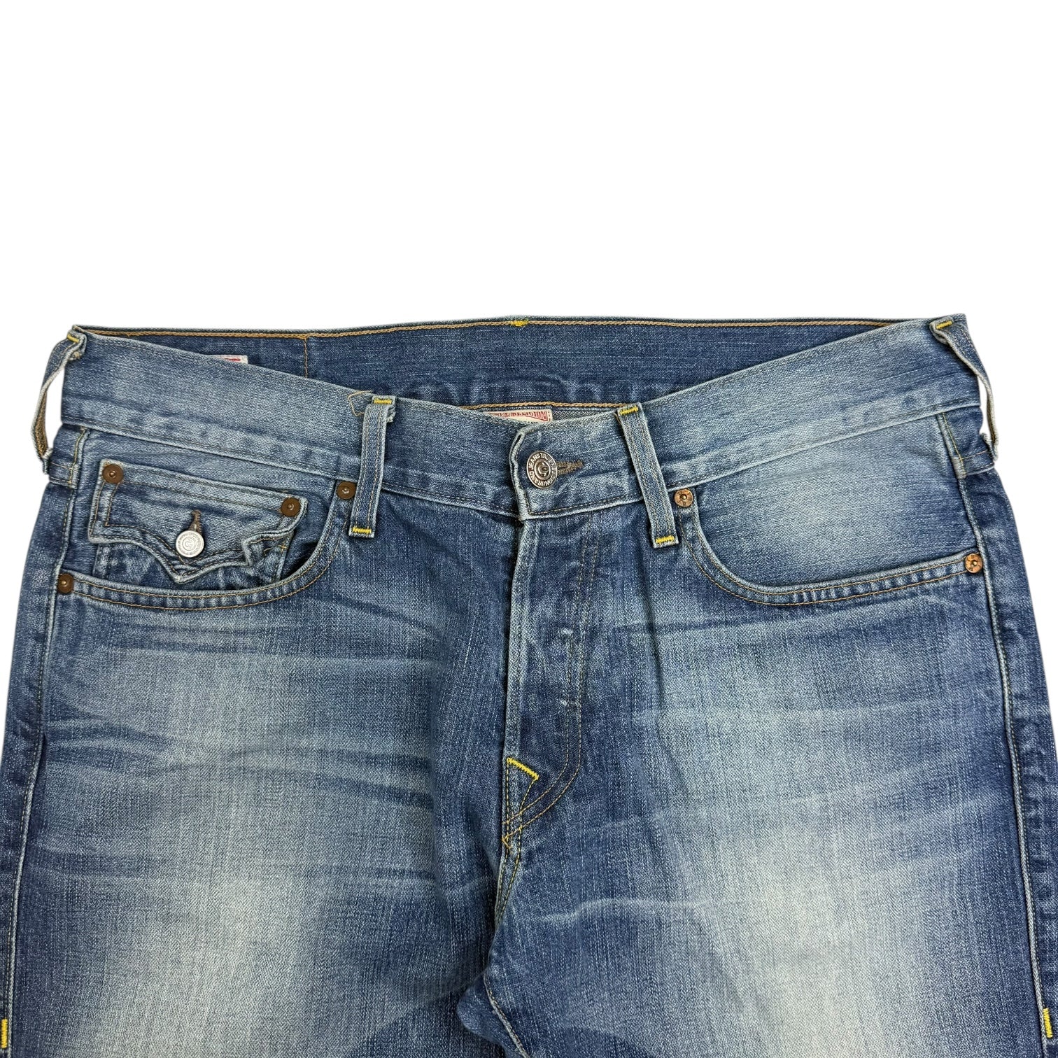 Vintage True Religion Ricky Denim Pants Dark Wash