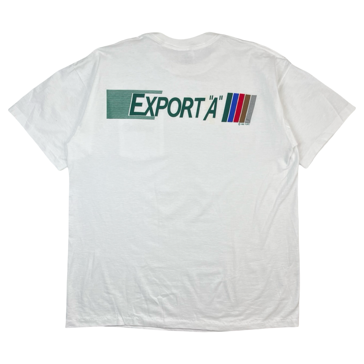 Vintage Export A Cigarette Promo Pocket T-Shirt White