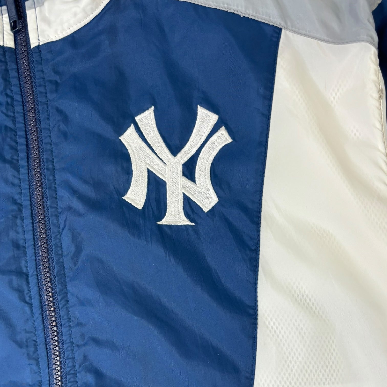 Vintage Starter New York Yankees Windbreaker Navy