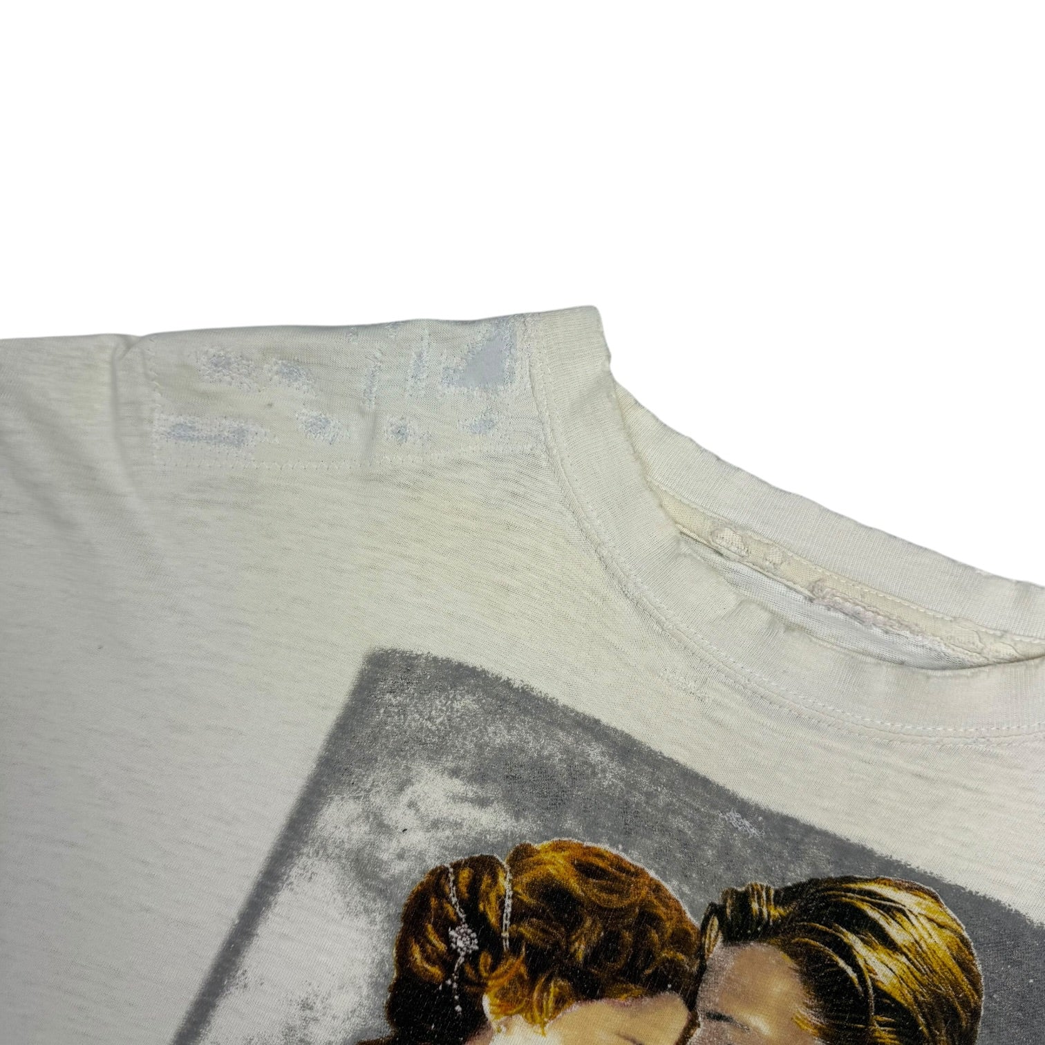 1998 Titanic Movie Tee White