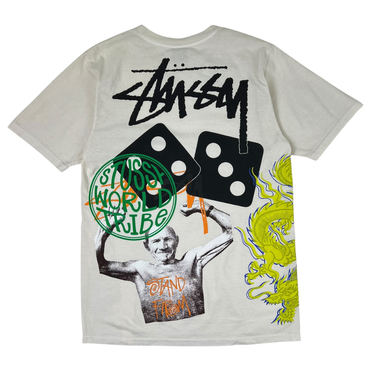 Stussy Strike Pigment Dyed T-Shirt Natural