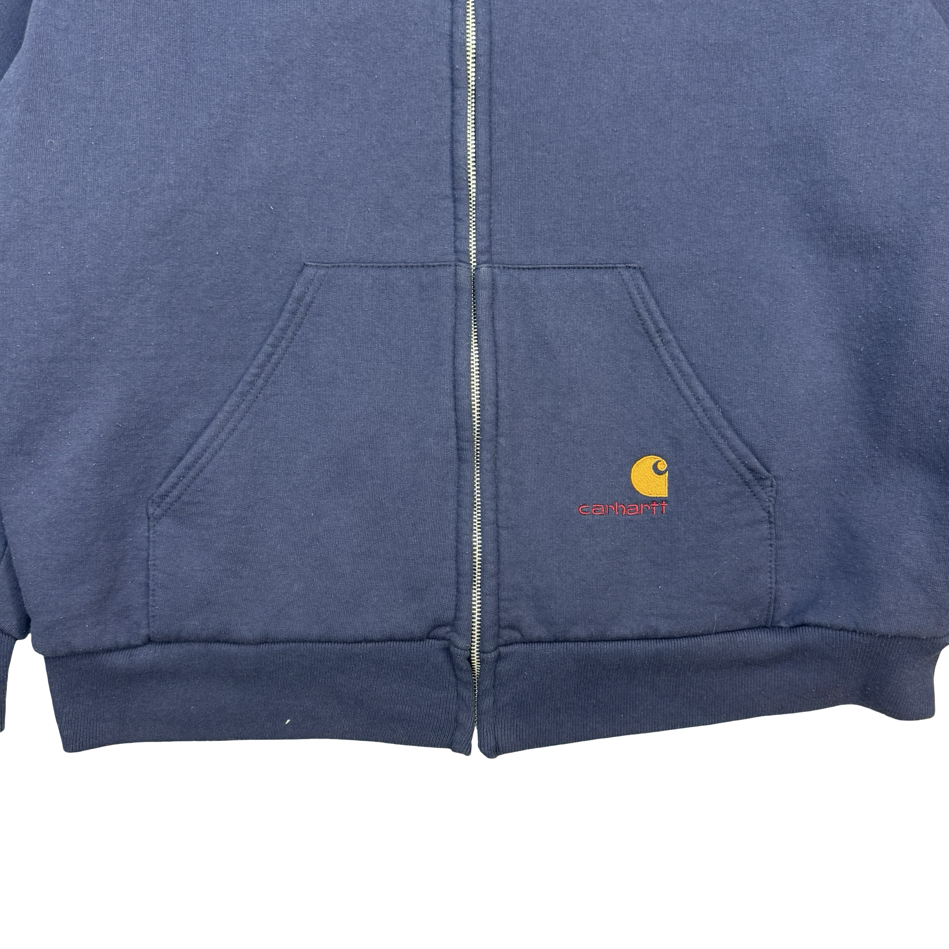Vintage Carhartt Zip Up Jacket Blue