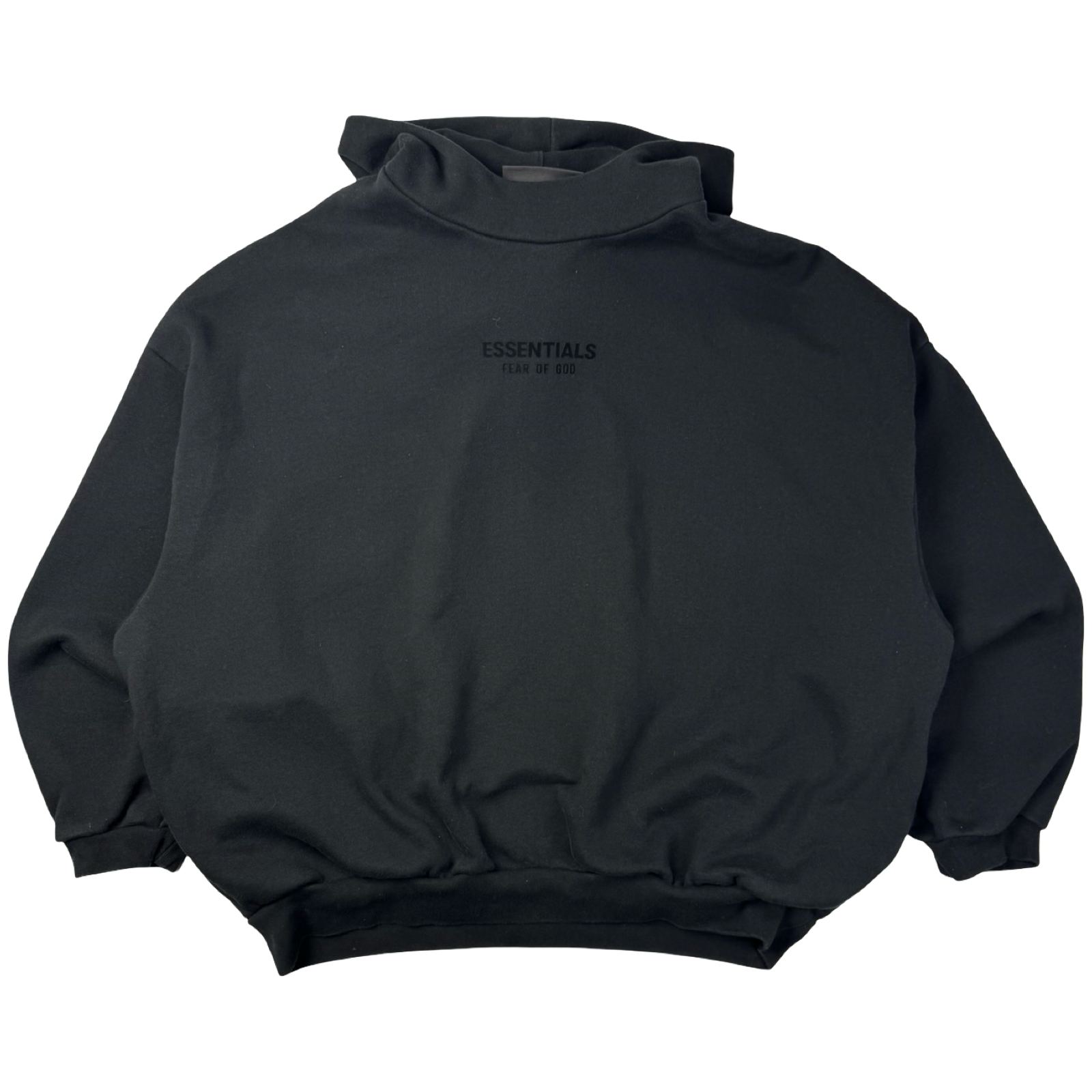 Fear of God Essentials Hoodie Jet Black